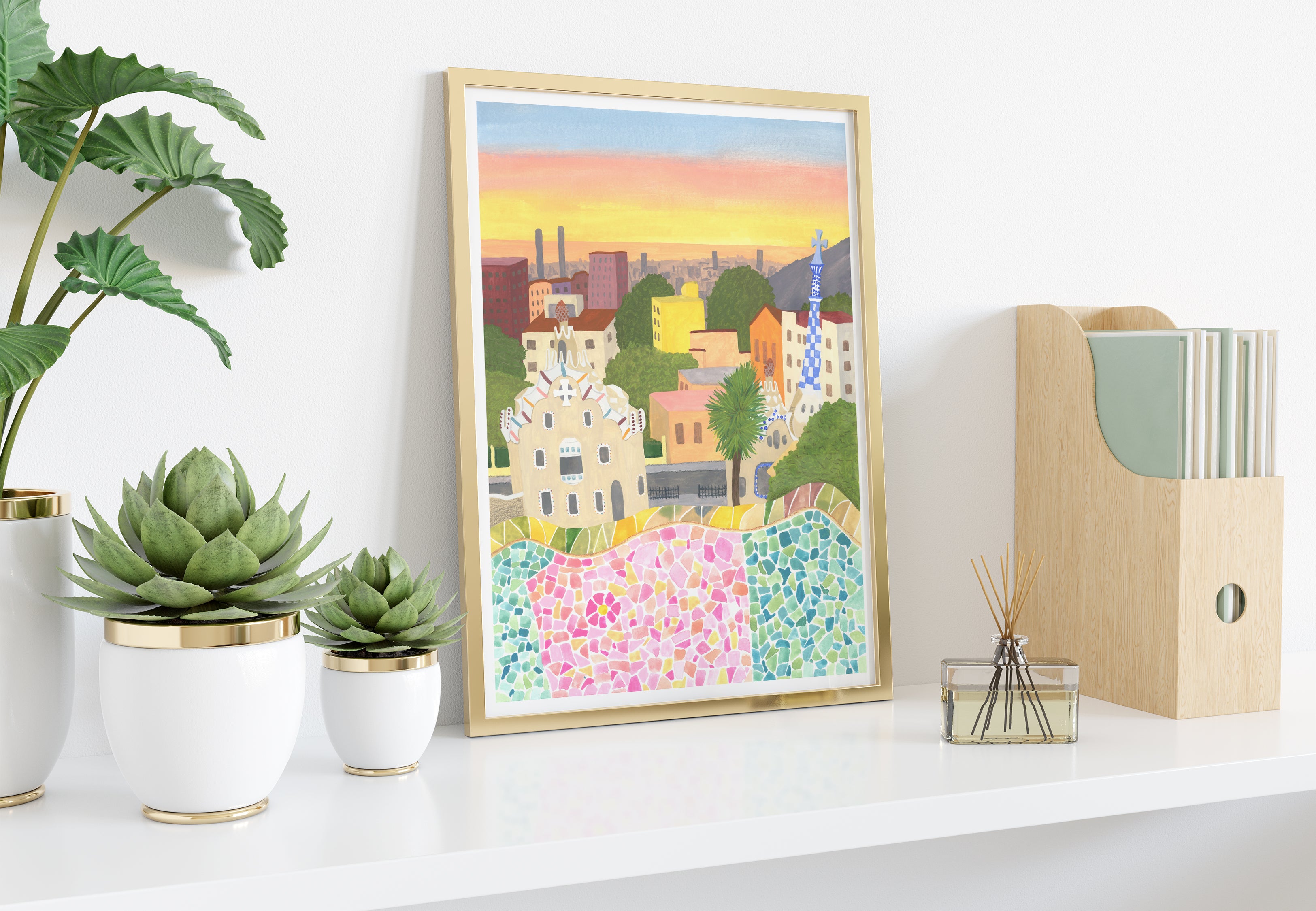 Barcelona Art Print - Sarah Frances