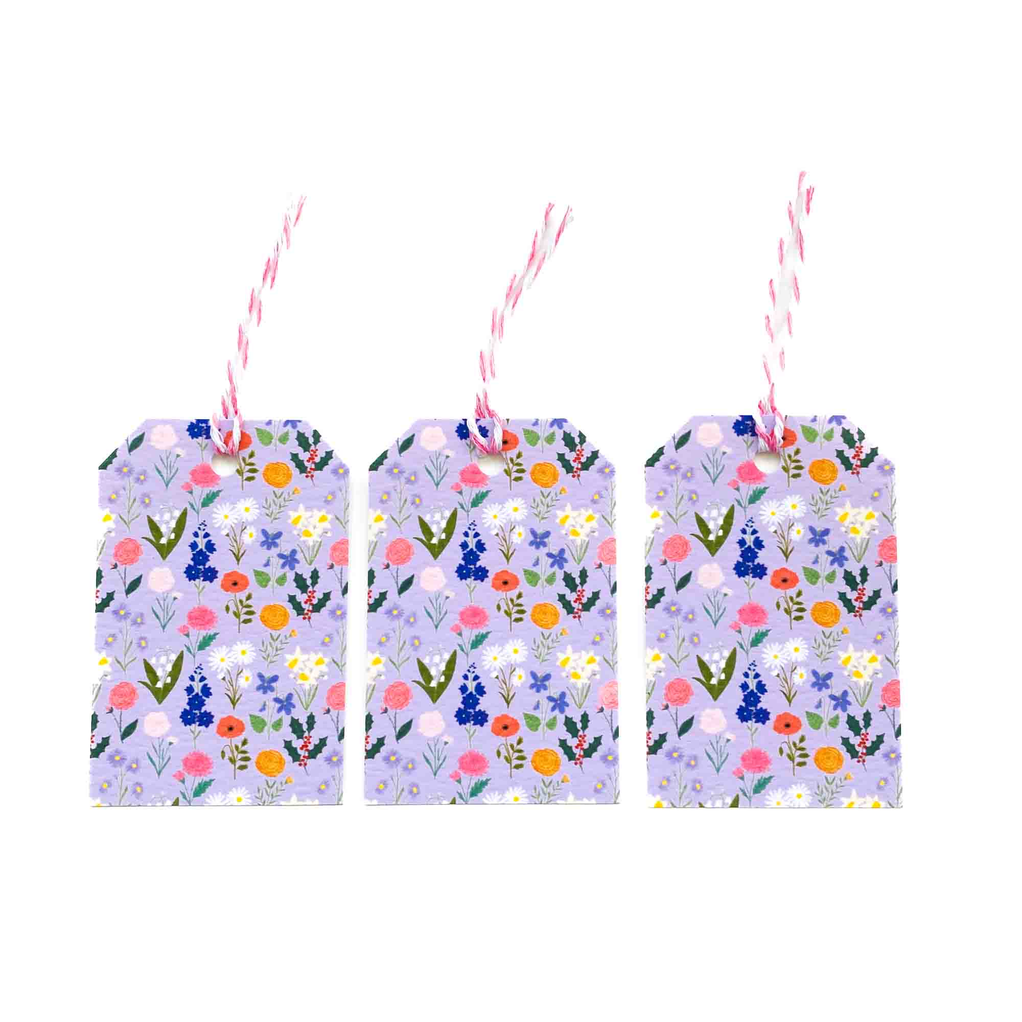 Birth Flowers Wrapping Paper - Sarah Frances