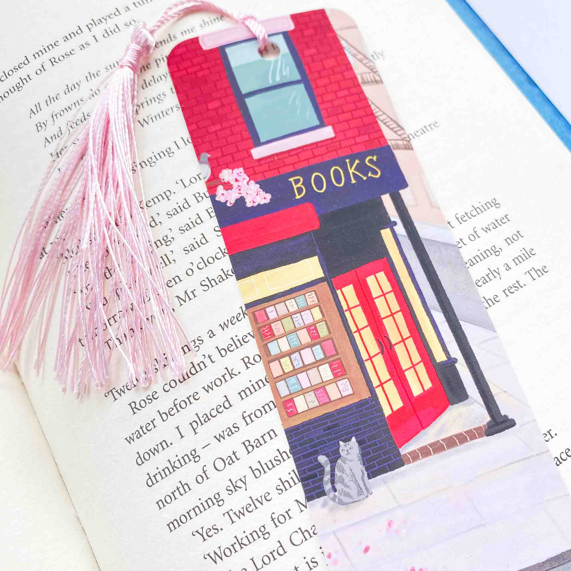 Book Shop Bookmark - Sarah Frances