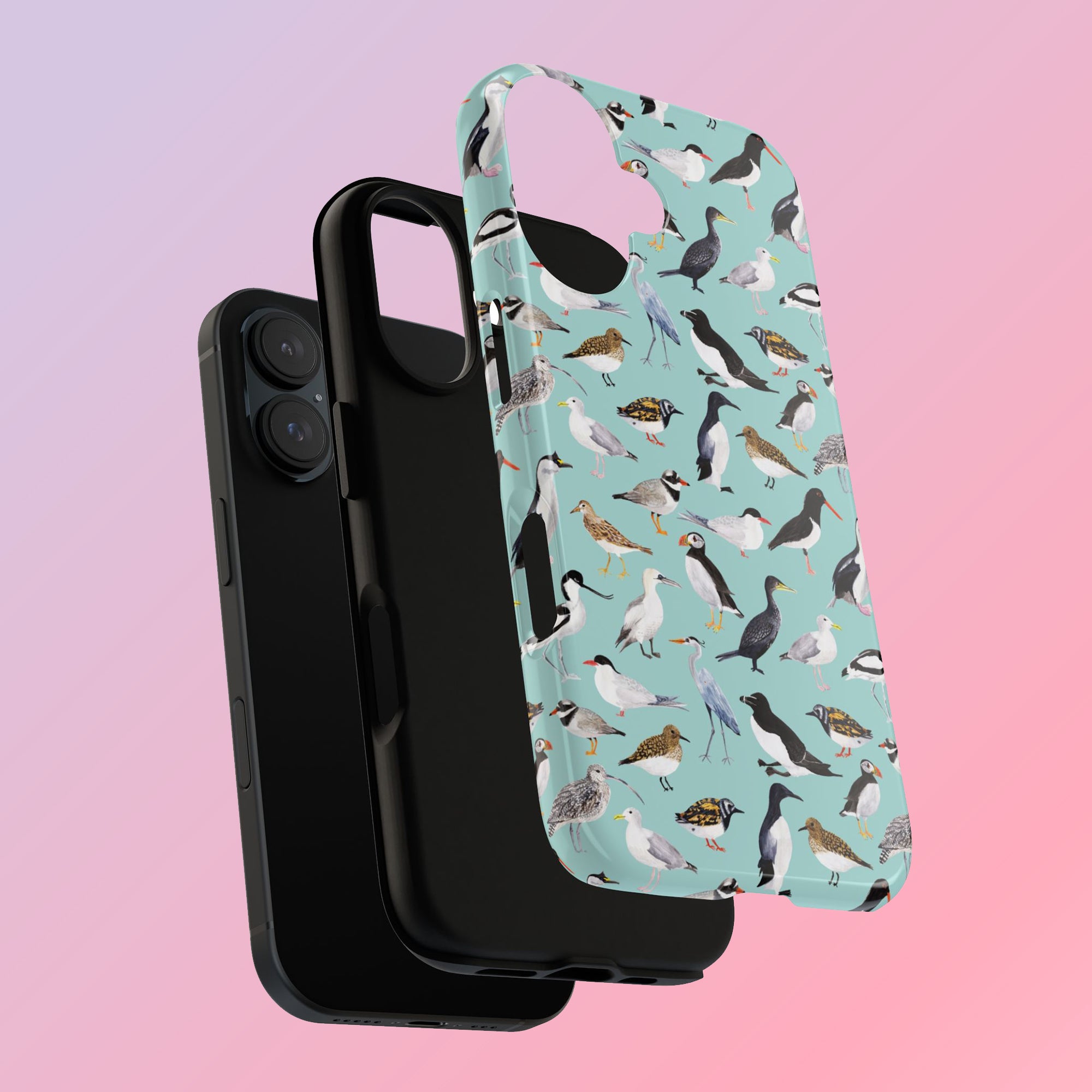 British Coastal Birds Phone Case - Sarah Frances