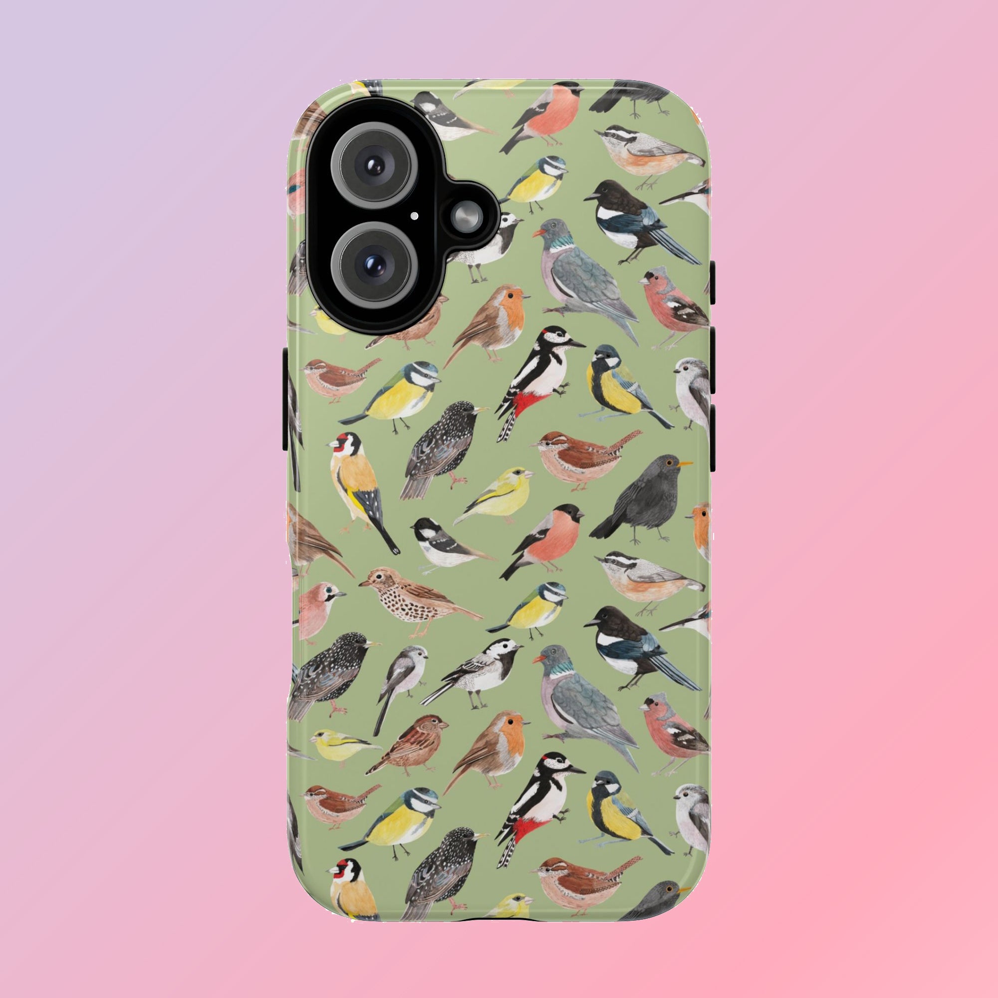 British Garden Birds Phone Case - Sarah Frances