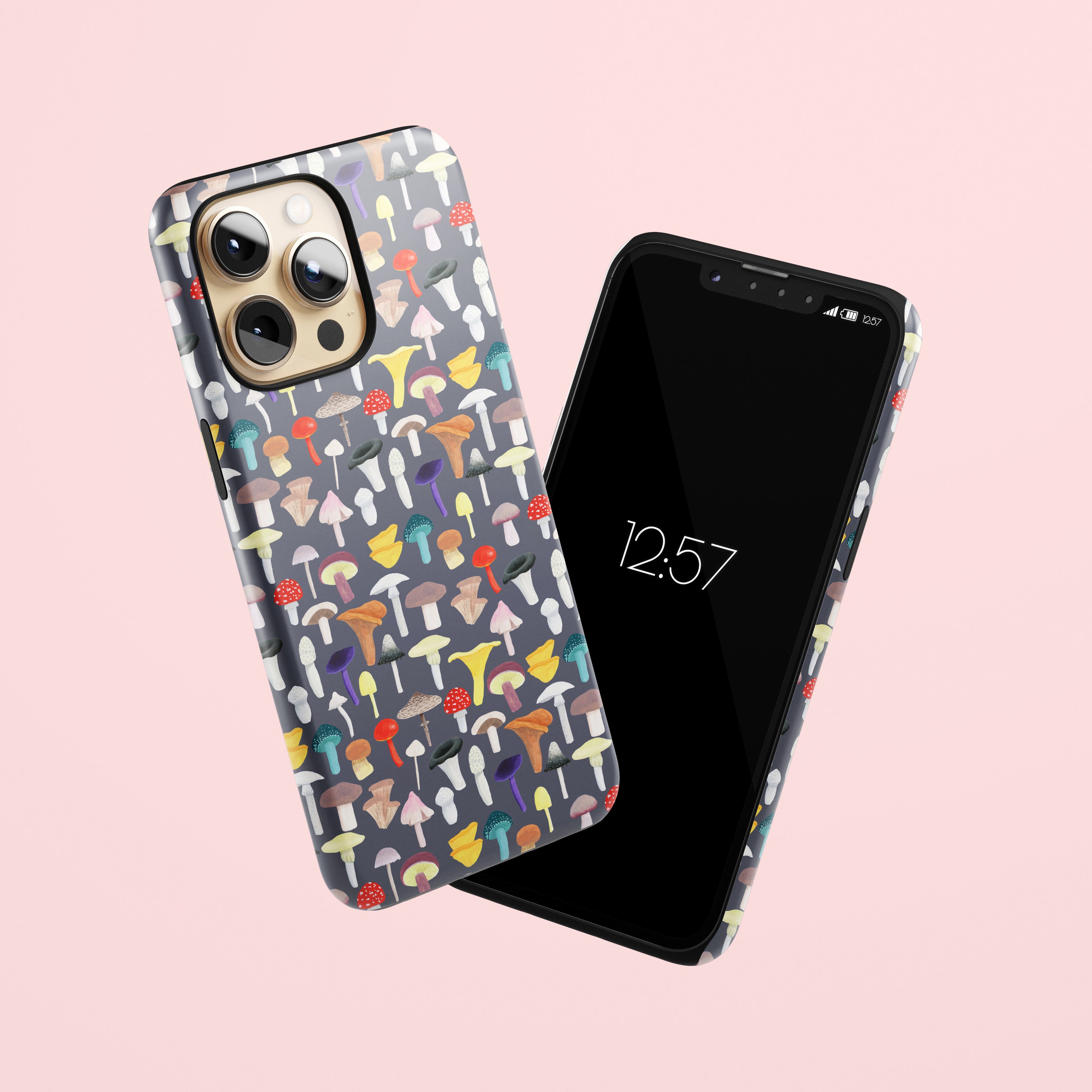 British Mushrooms Phone Case - Sarah Frances