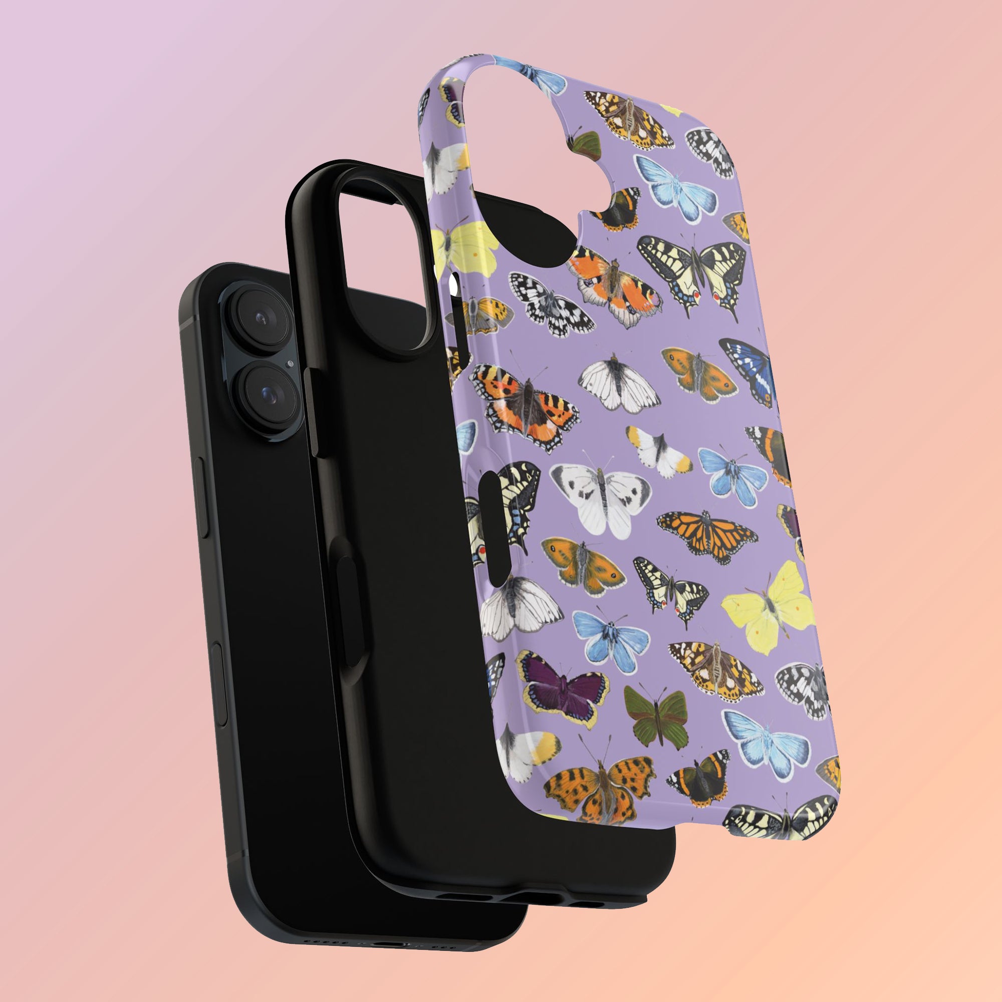British Butterflies Phone Case - Sarah Frances