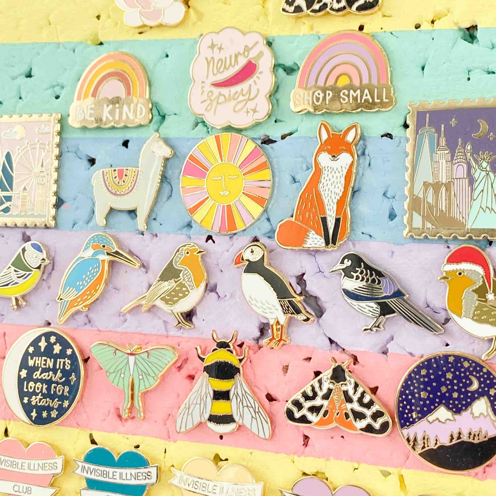 Enamel Pins - SECONDS - Sarah Frances