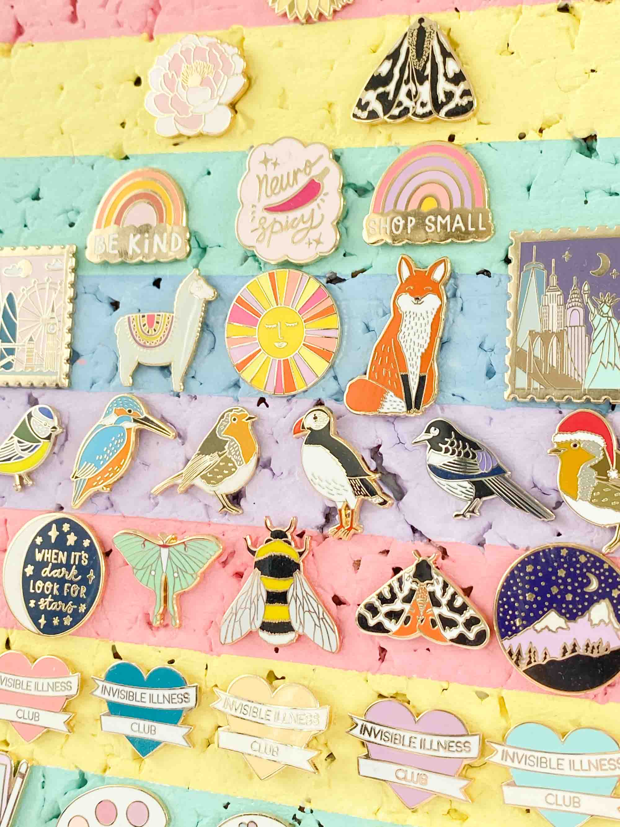 Enamel Pins - SECONDS - Sarah Frances