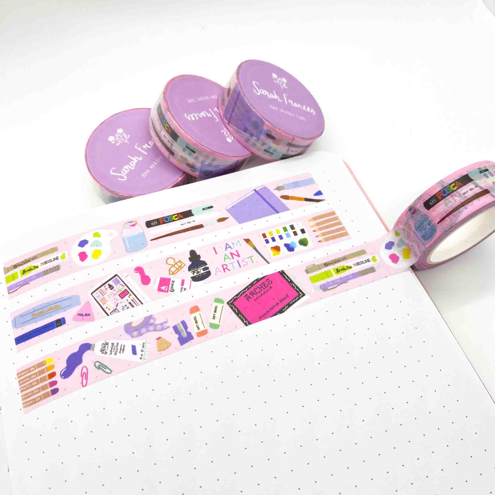 Art Supplies Washi Tape - Sarah Frances