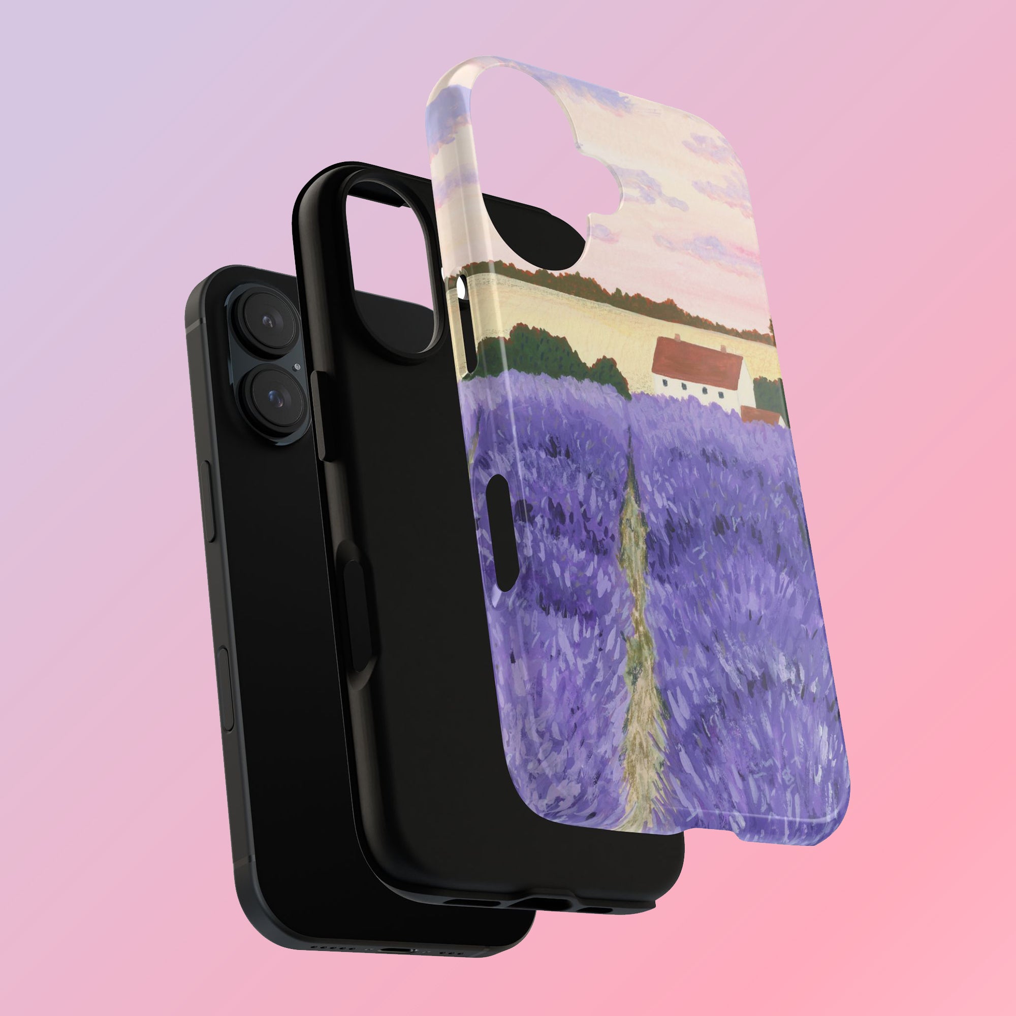 Lavender Cottage Phone Case - Sarah Frances