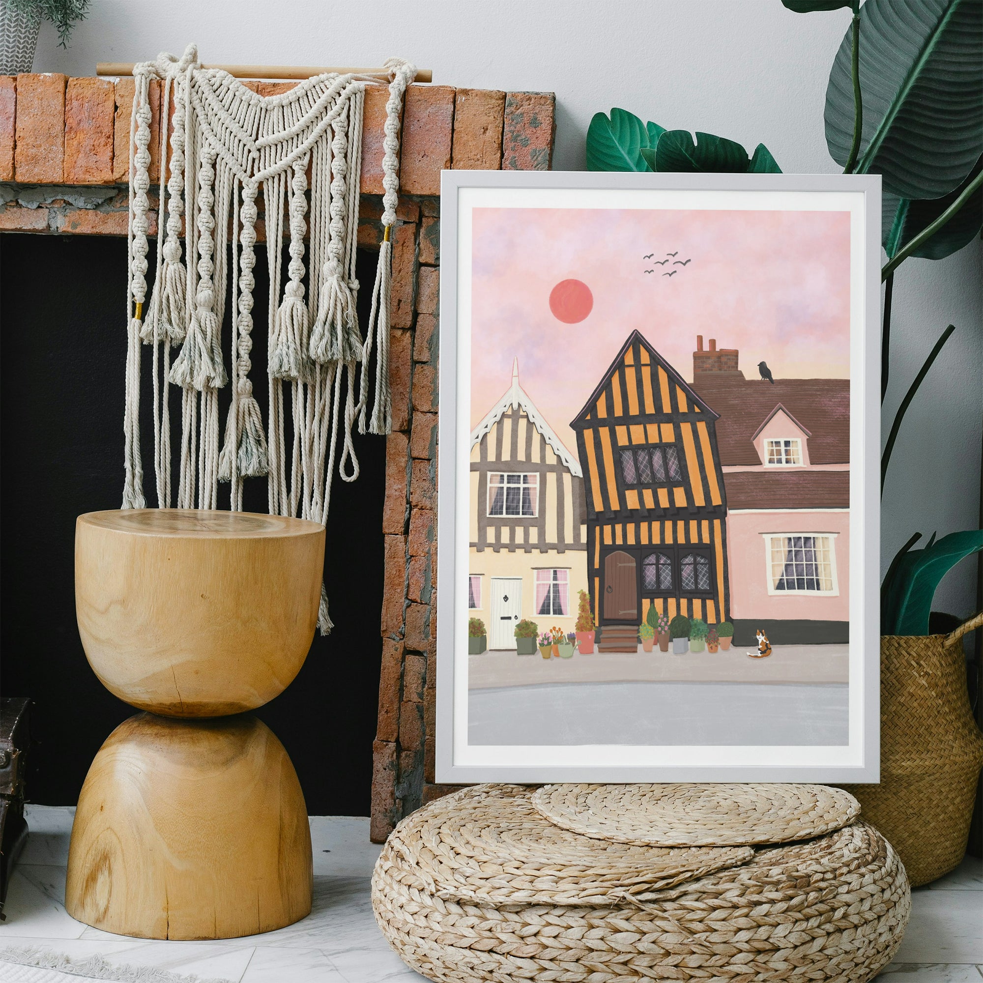 Lavenham, Suffolk Art Print - Sarah Frances