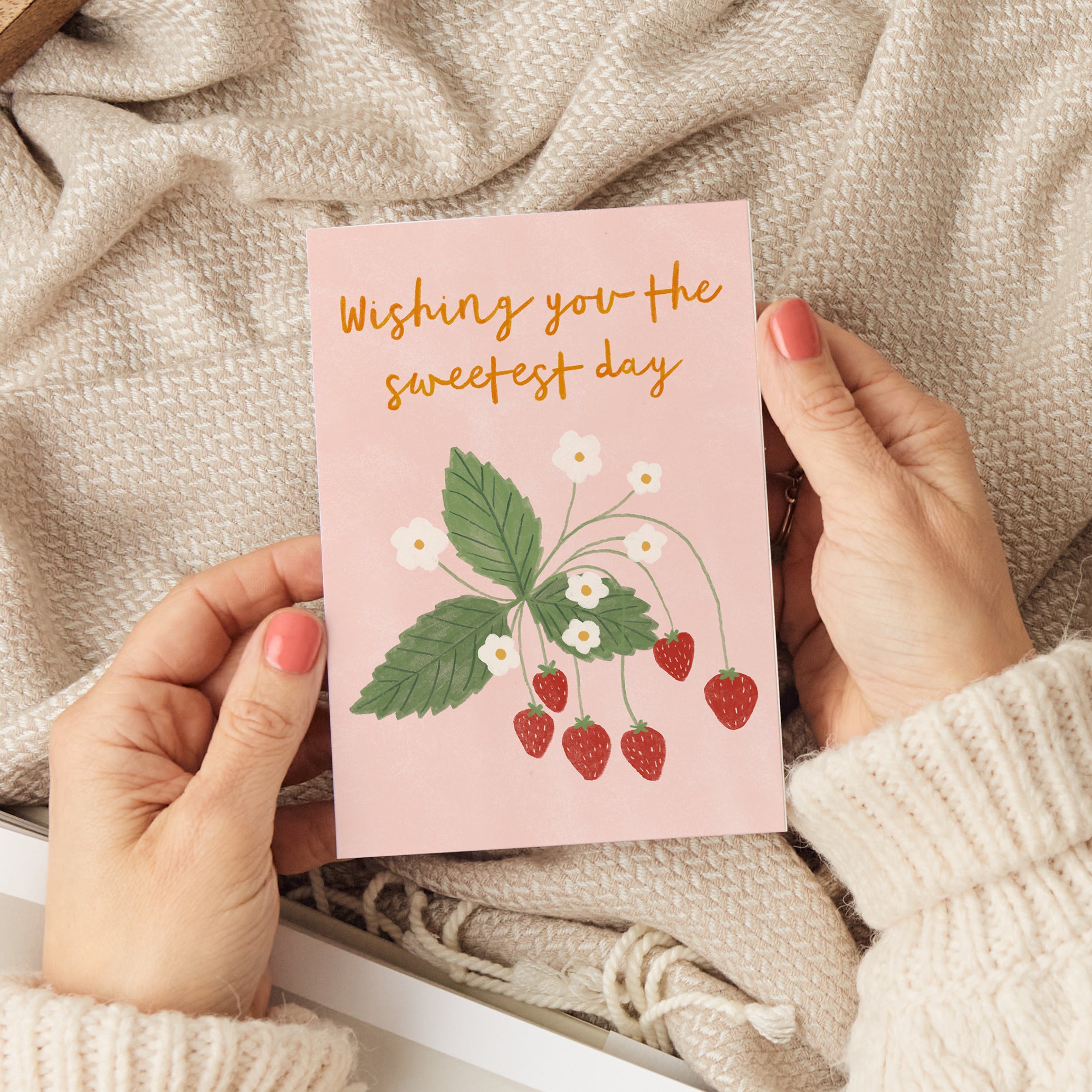 Wishing You The Sweetest Day Card - Sarah Frances