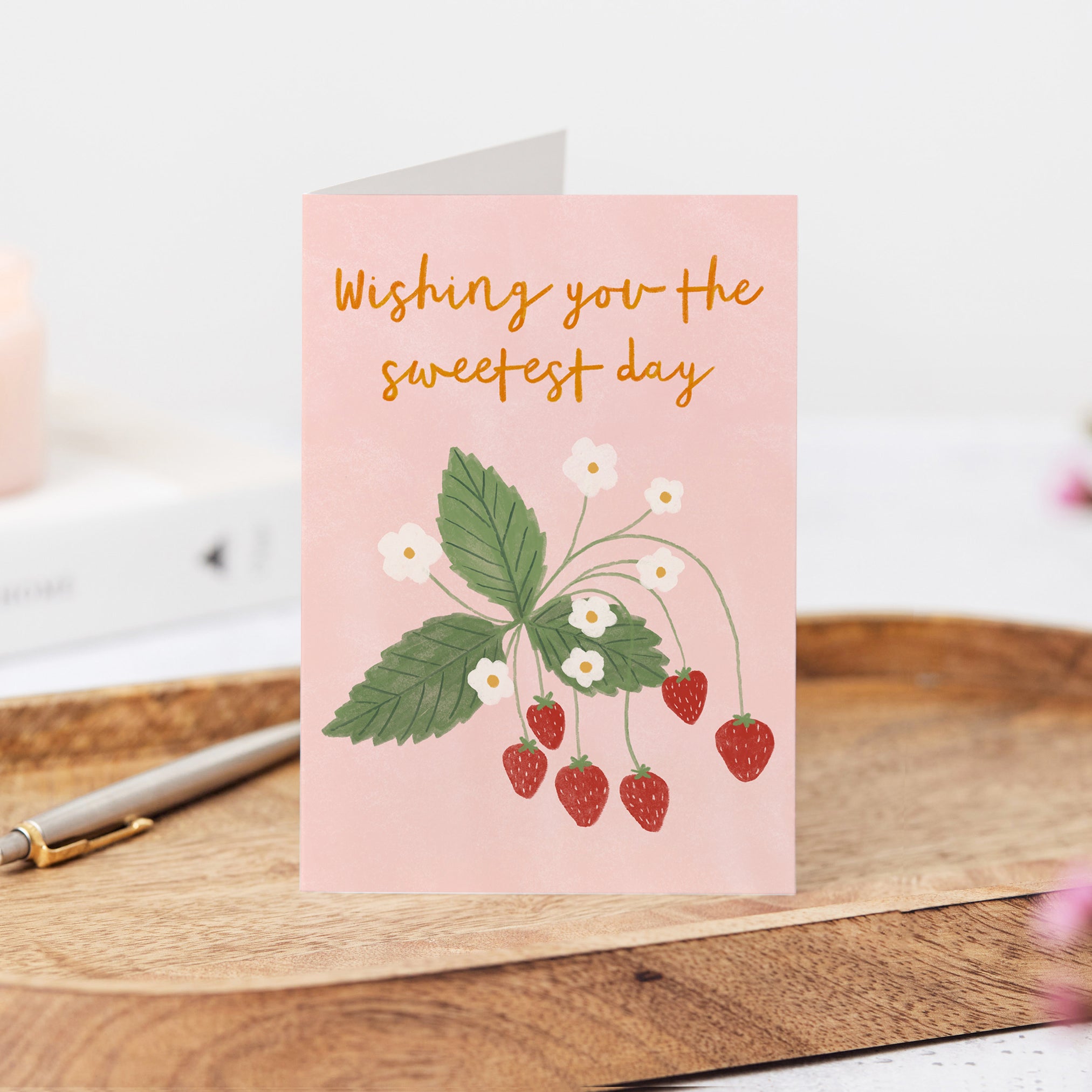 Wishing You The Sweetest Day Card - Sarah Frances