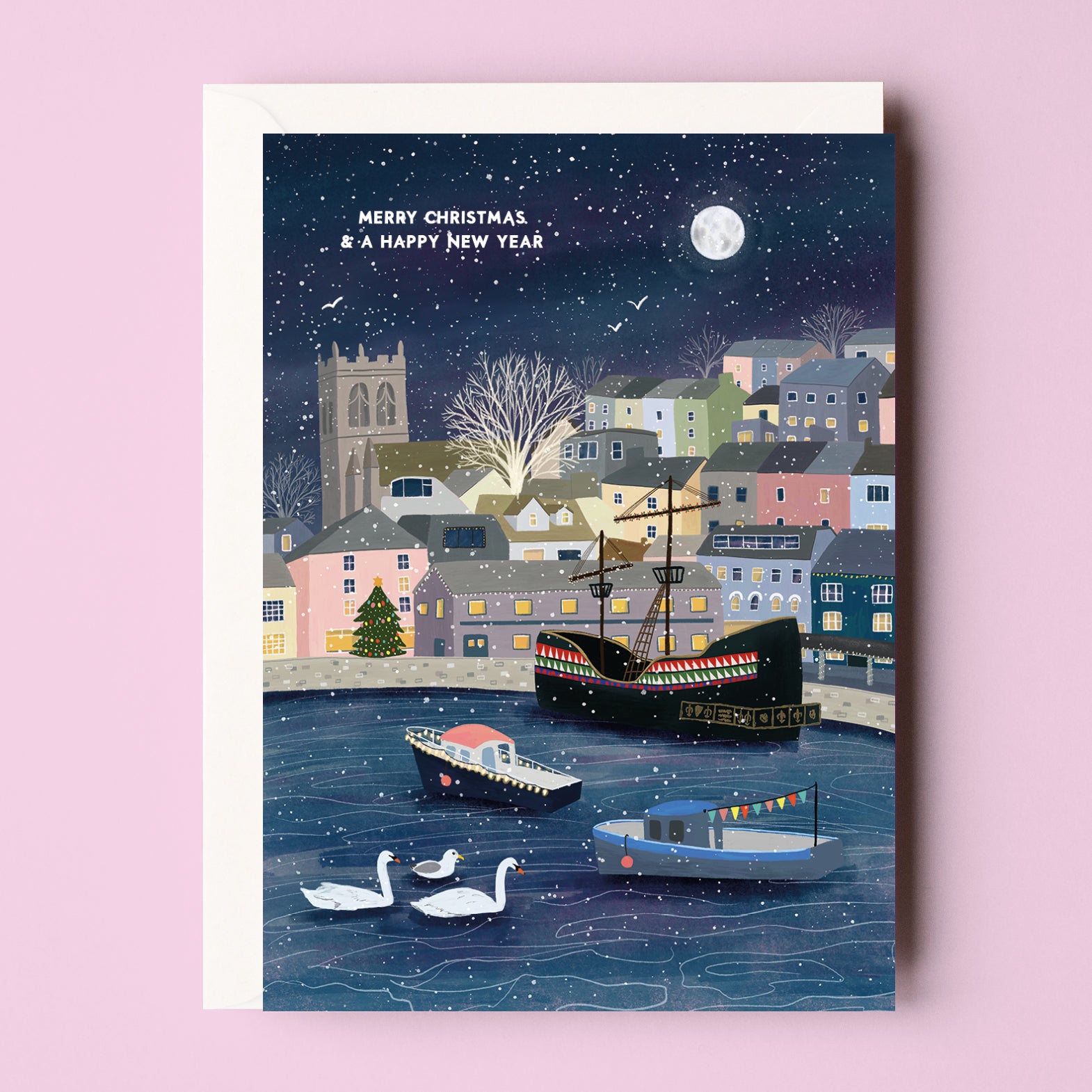 Brixham Christmas Card - Sarah Frances