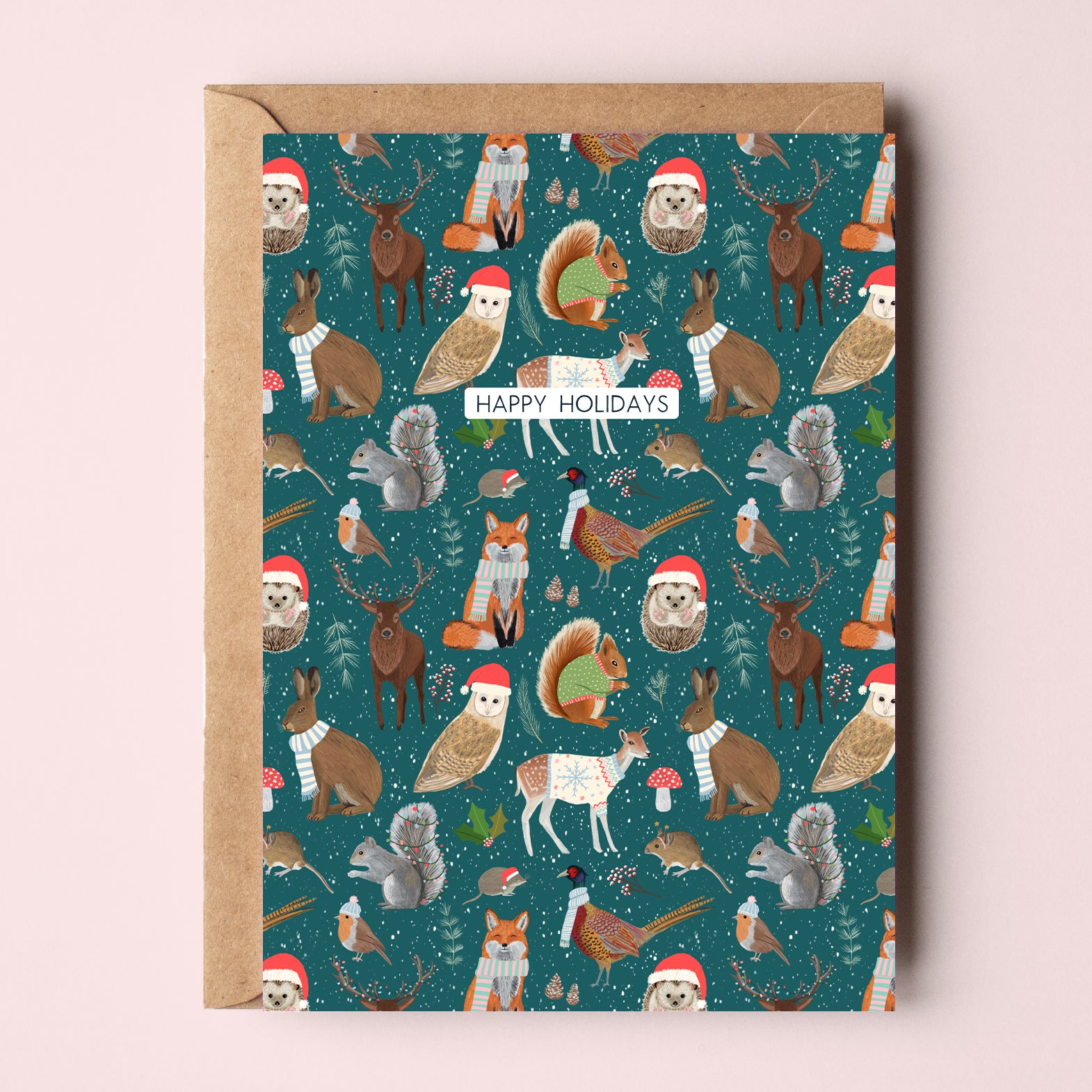 Winter Woodland Christmas Card - Sarah Frances