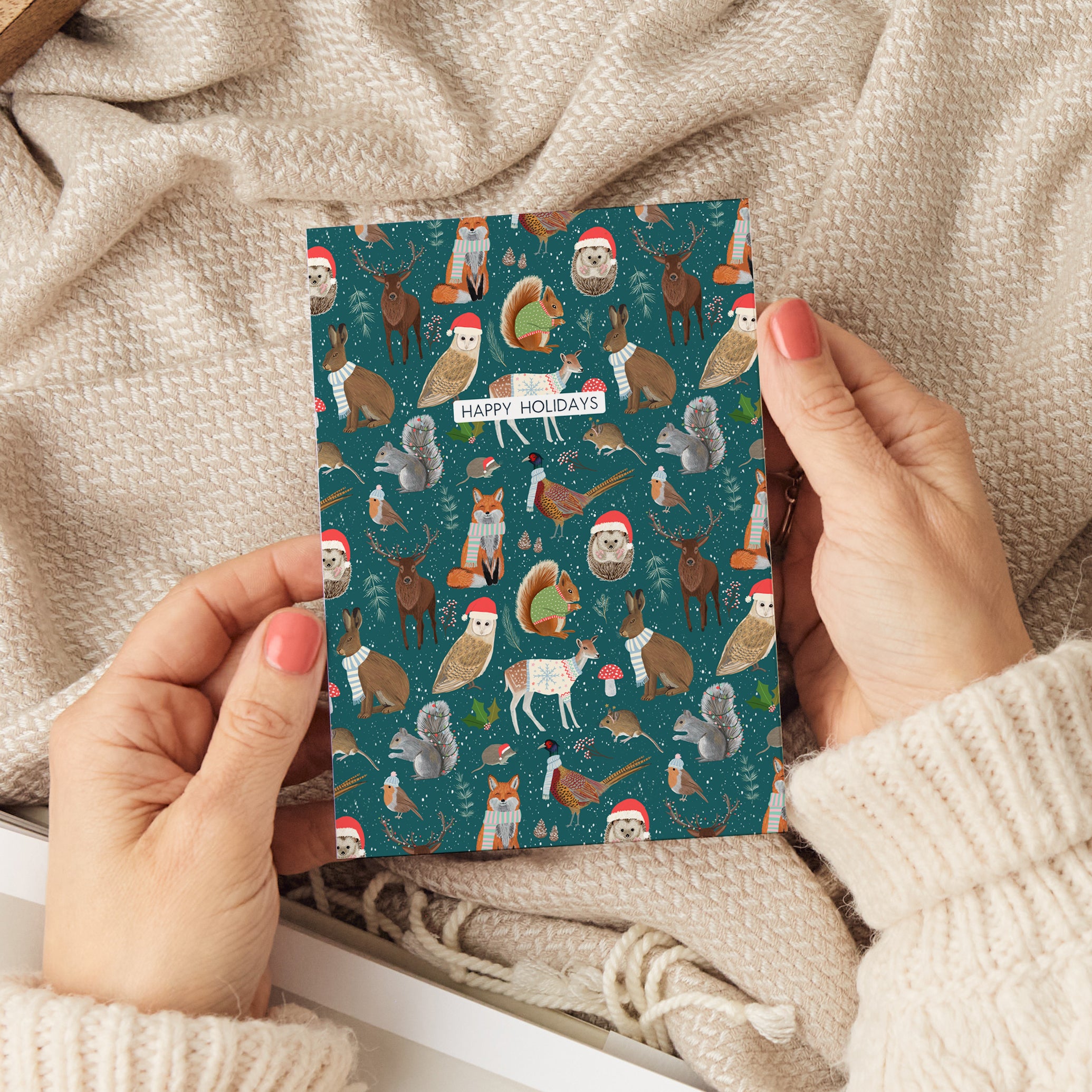 Winter Woodland Christmas Card - Sarah Frances