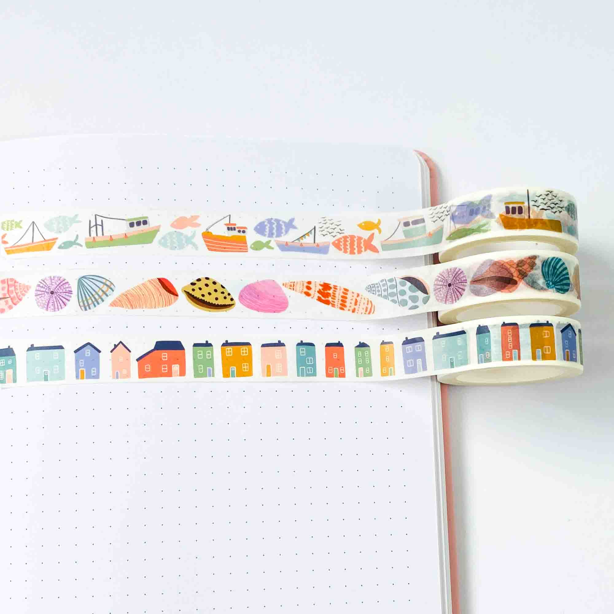 Seaside Washi Tape Set - Sarah Frances