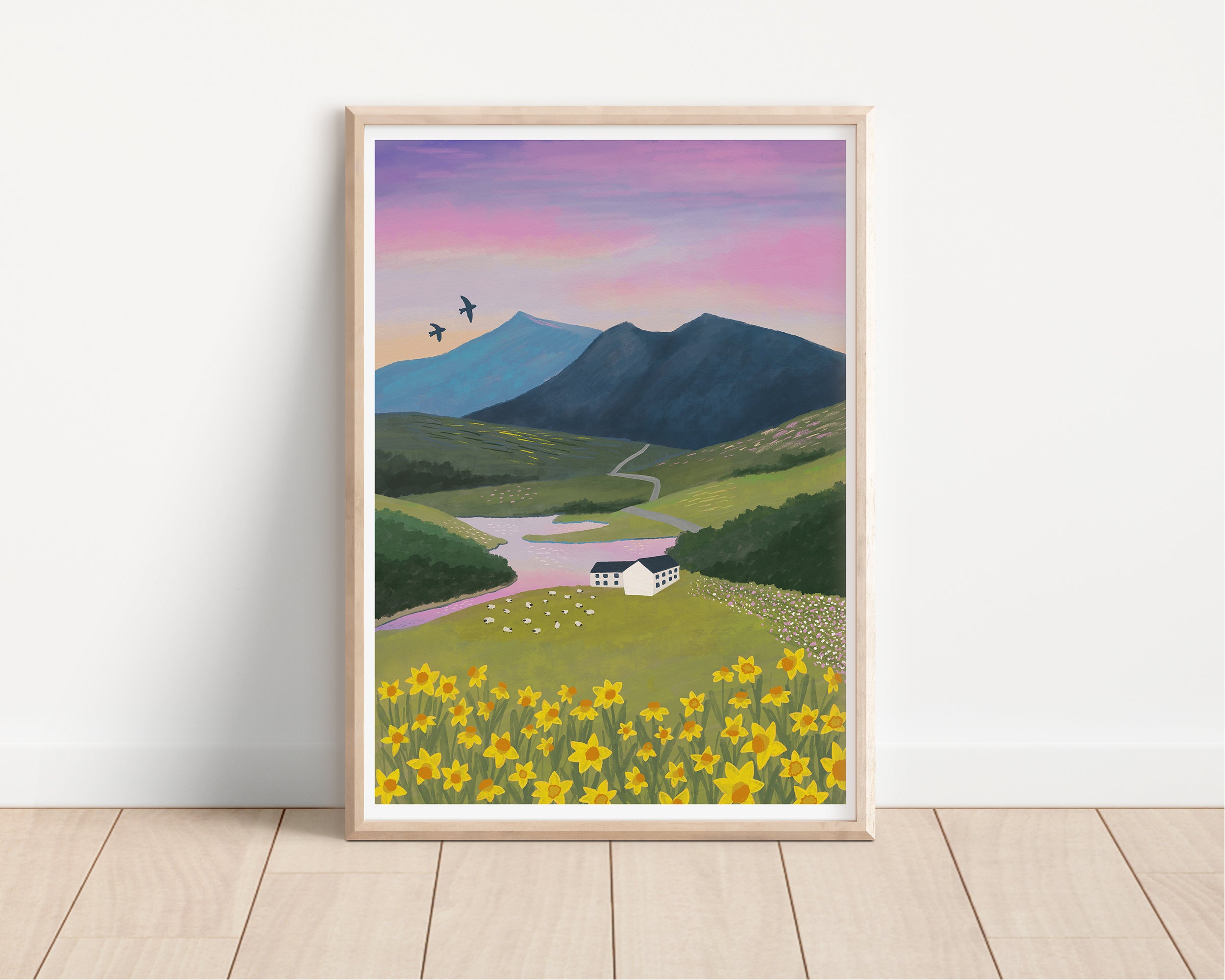 Snowdon (Yr Wyddfa), North Wales Print - Sarah Frances