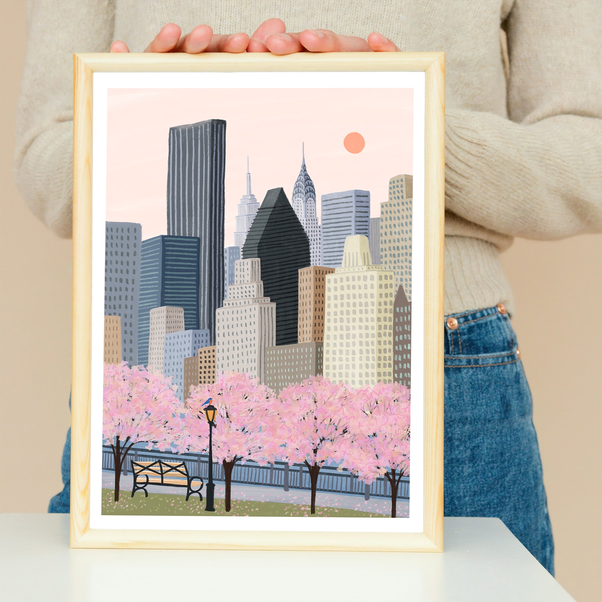 Spring in New York Art Print - Sarah Frances