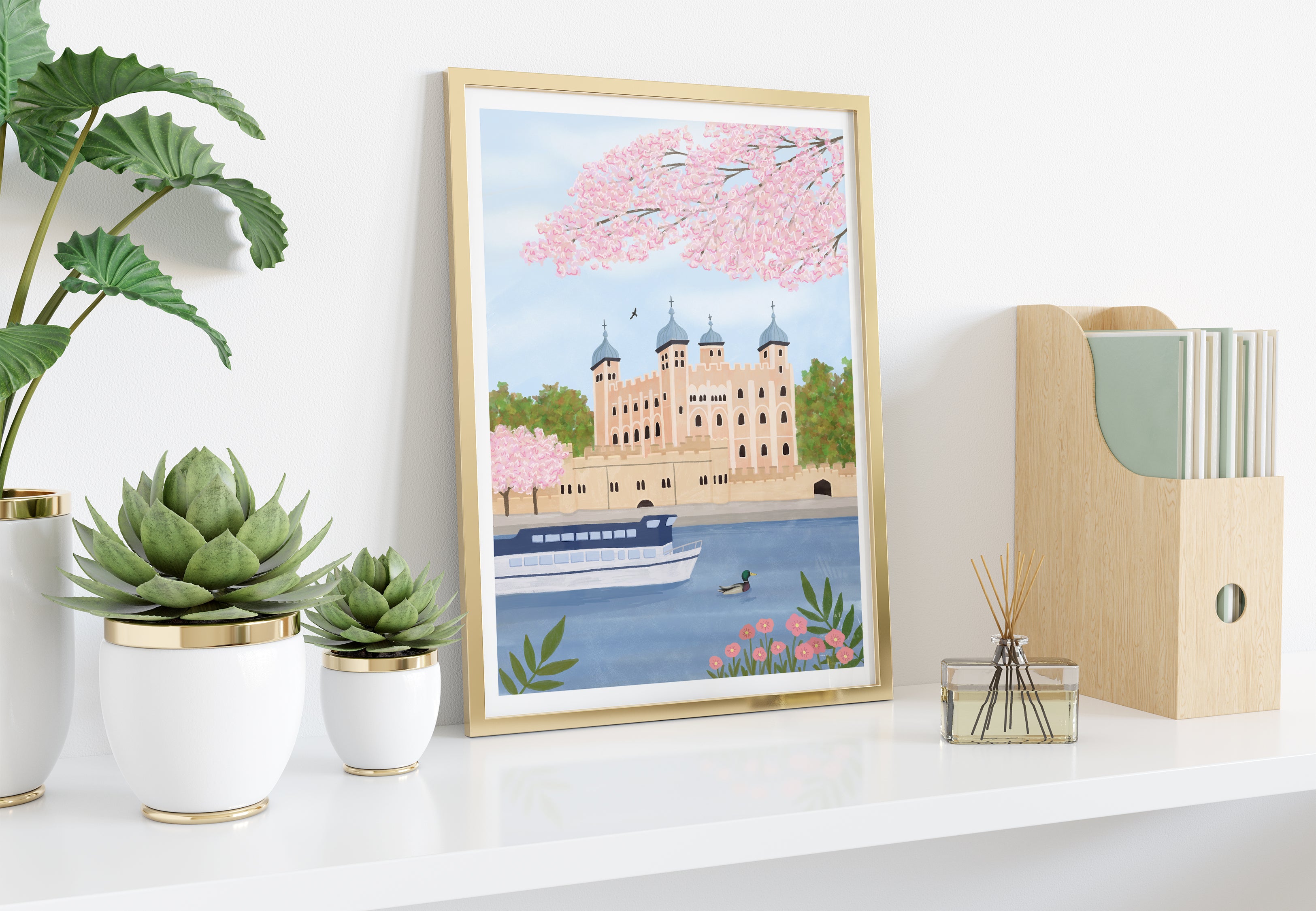 Tower of London Art Print - Sarah Frances