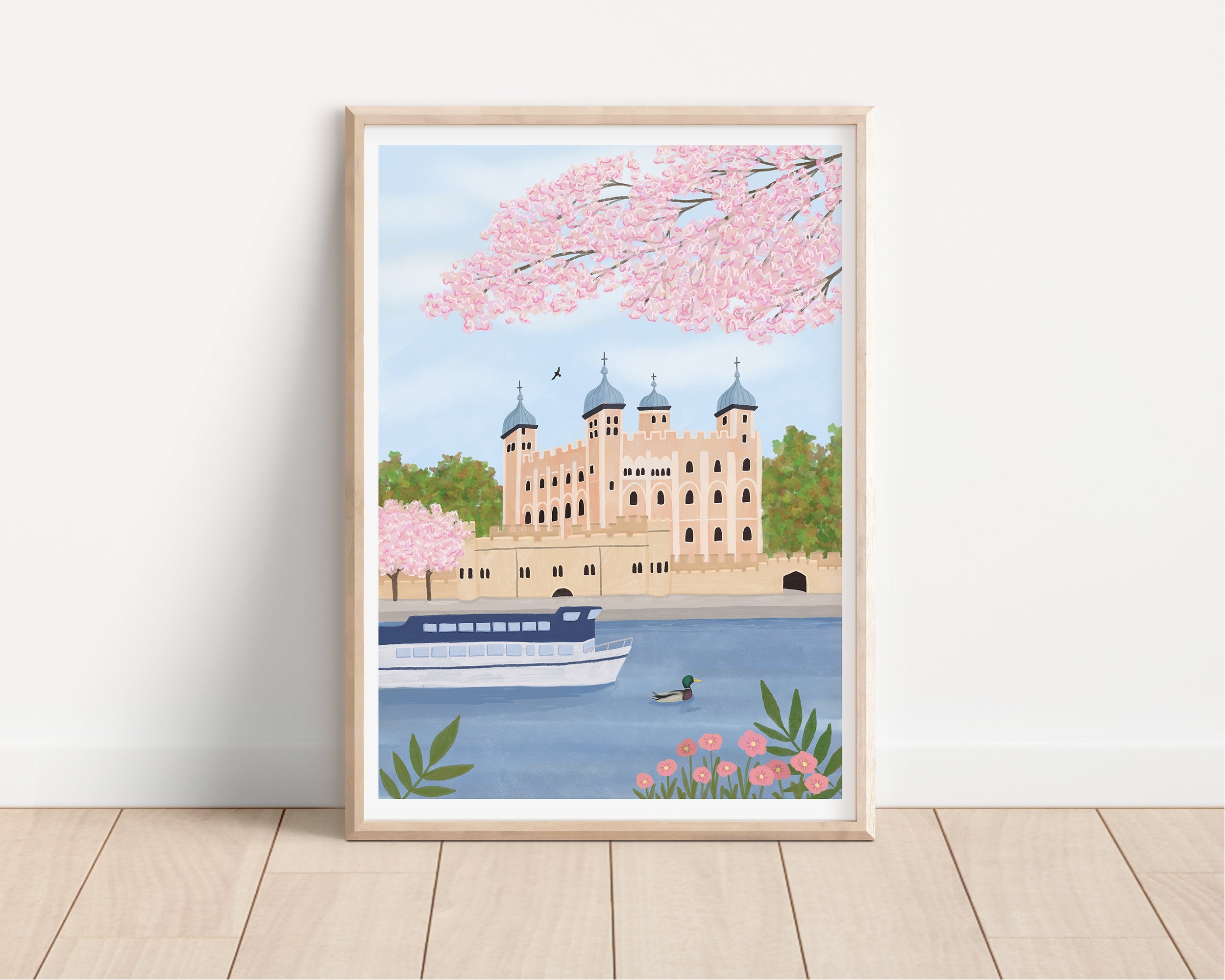 Tower of London Art Print - Sarah Frances