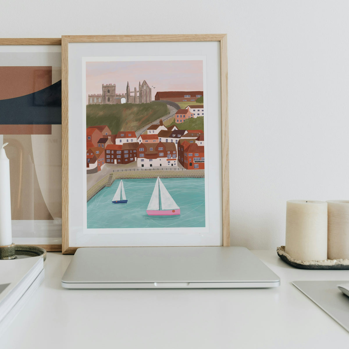 Whitby Illustration Print - Sarah Frances