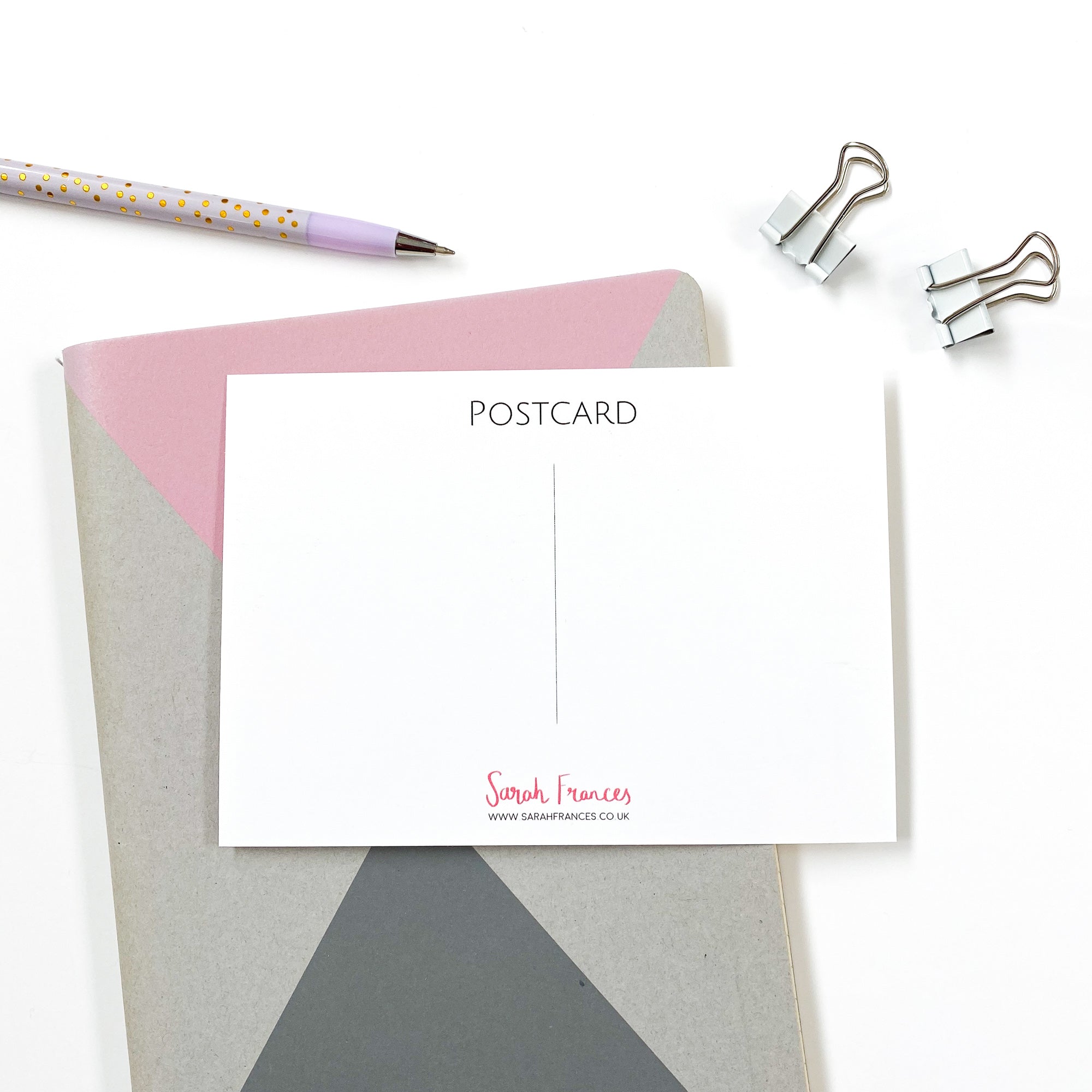 Edinburgh Map Postcard - Sarah Frances