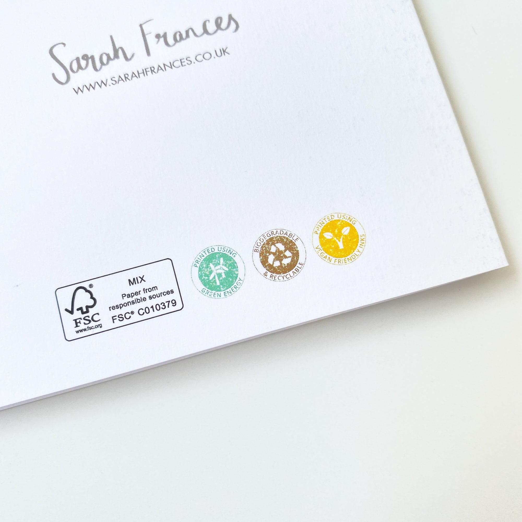 Lavender Cottage Art Card - Sarah Frances