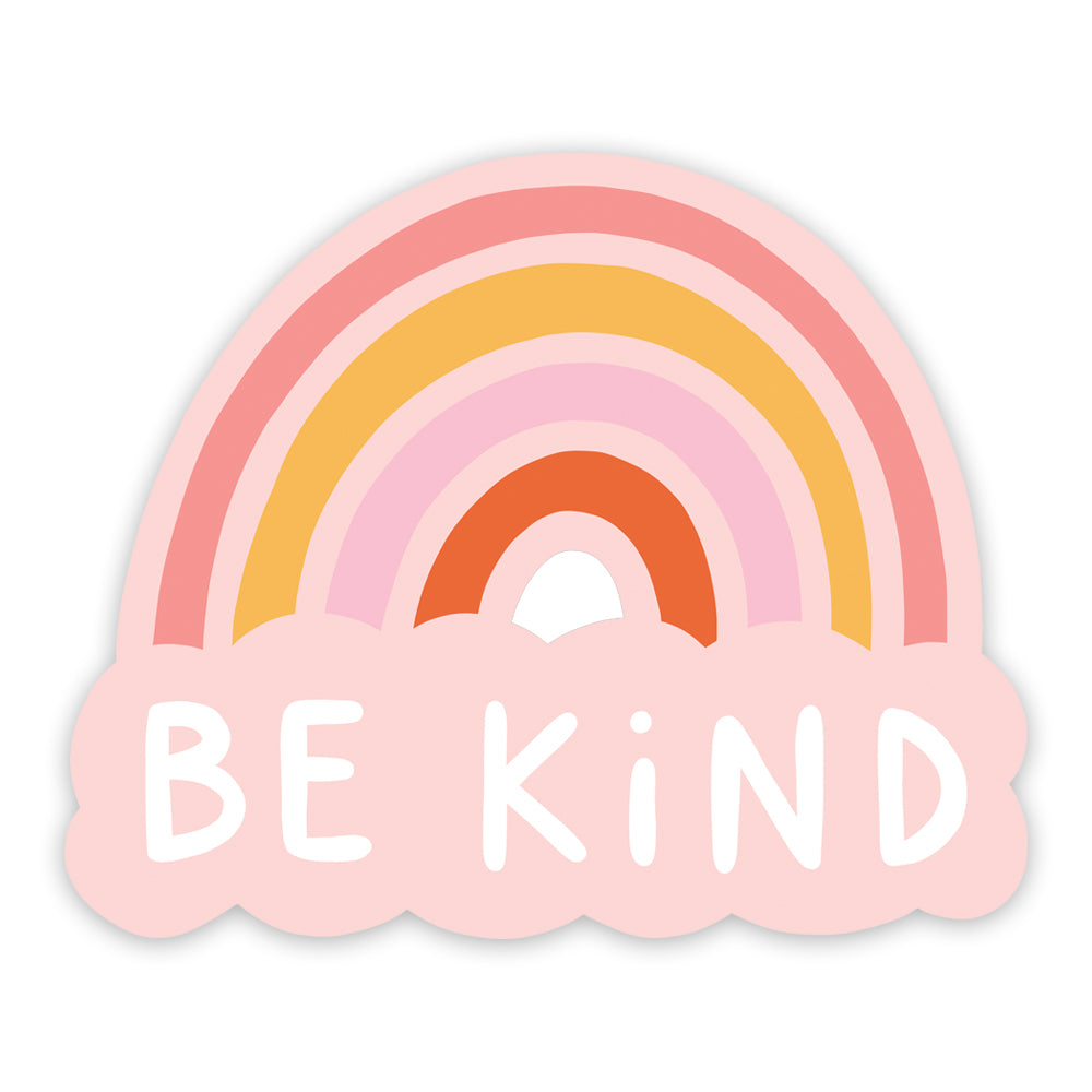 Be Kind Rainbow Sticker - Sarah Frances 
