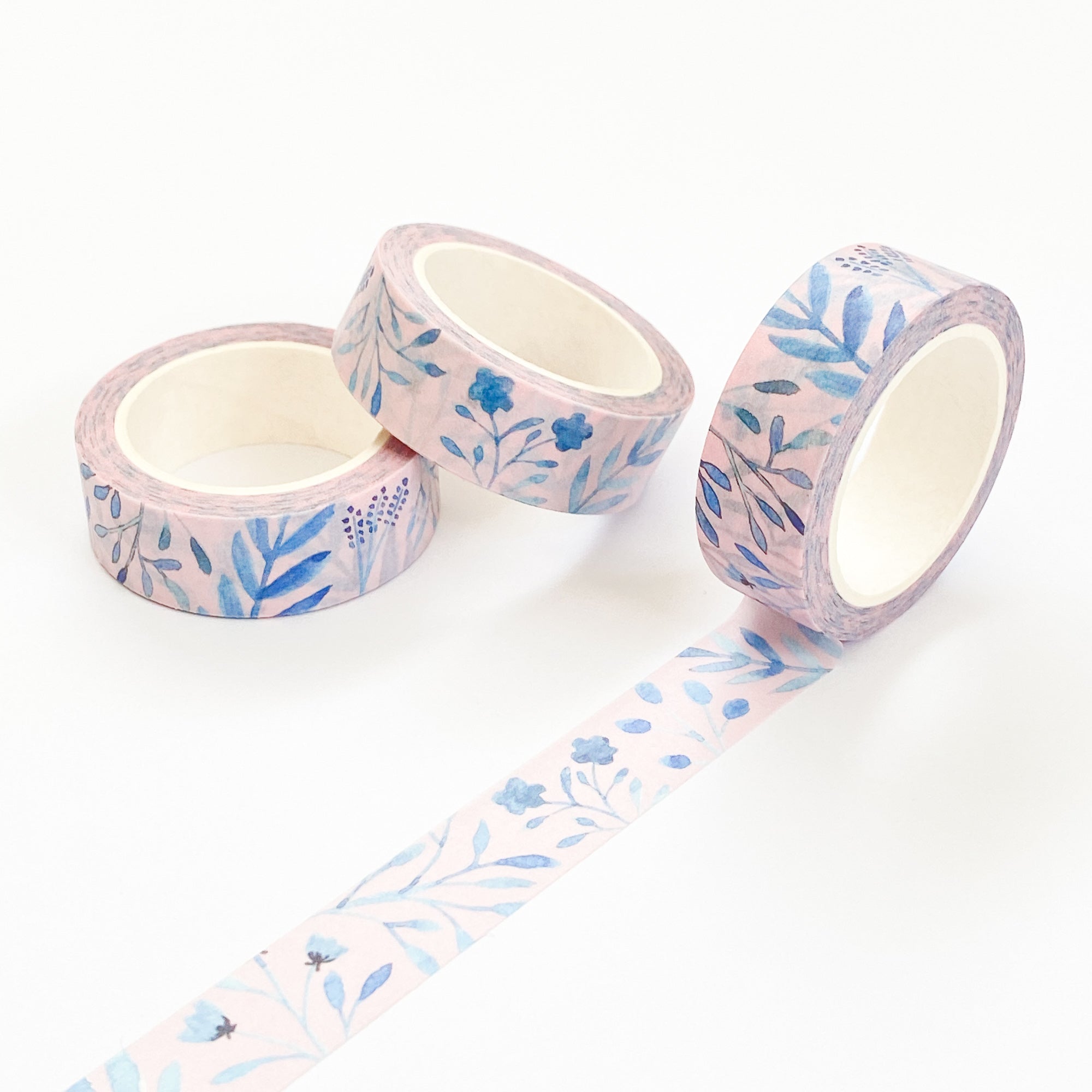 Blue Leaves Washi Tape - Sarah Frances