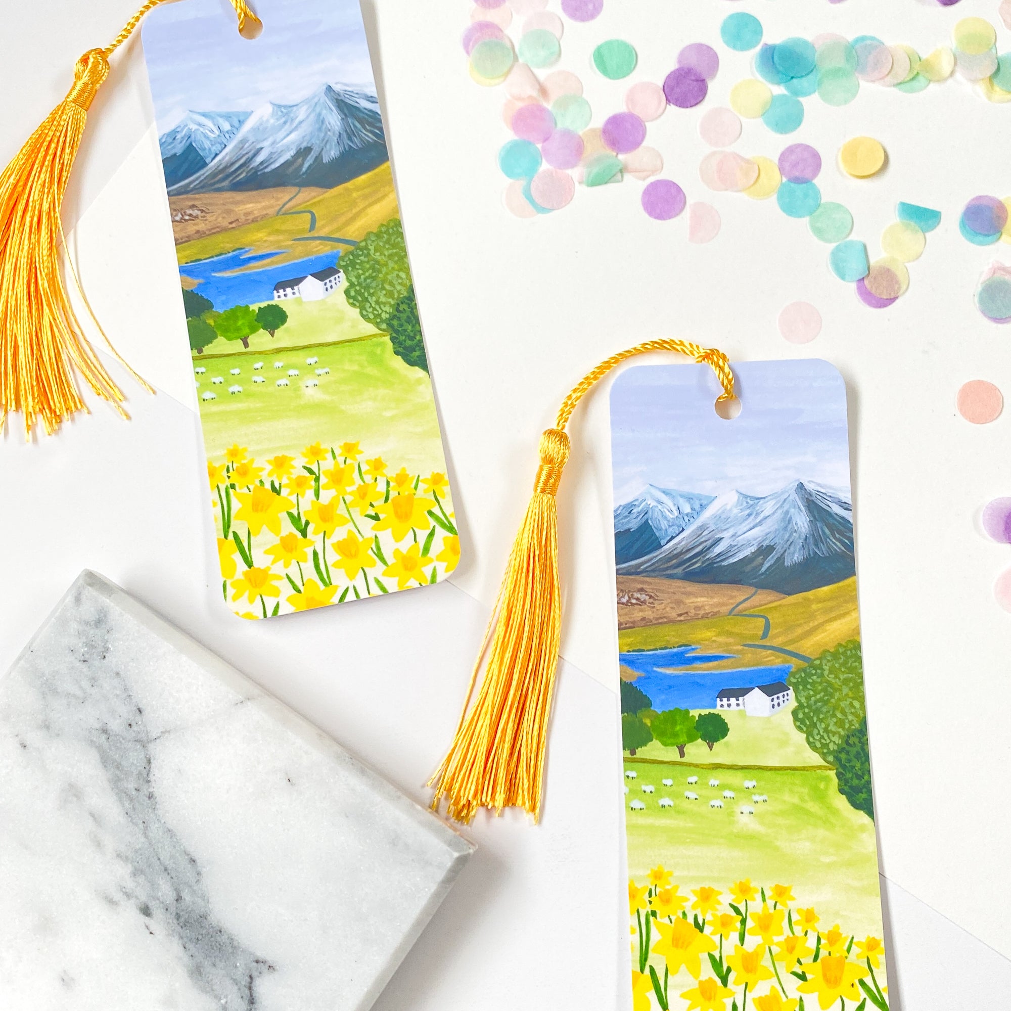 Snowdon Bookmark / Yr Wyddfa Bookmark - Sarah Frances