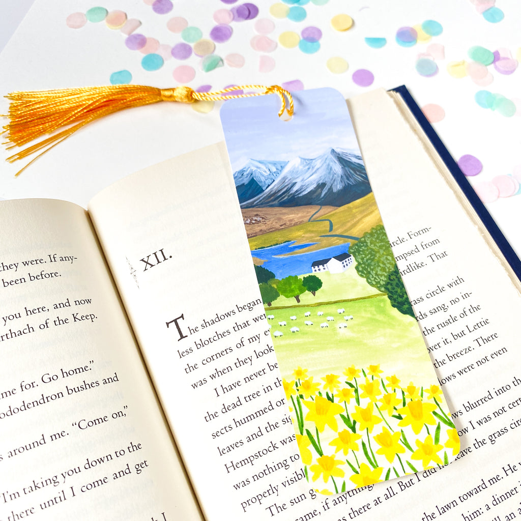 Snowdon Bookmark / Yr Wyddfa  Bookmark - Sarah Frances 