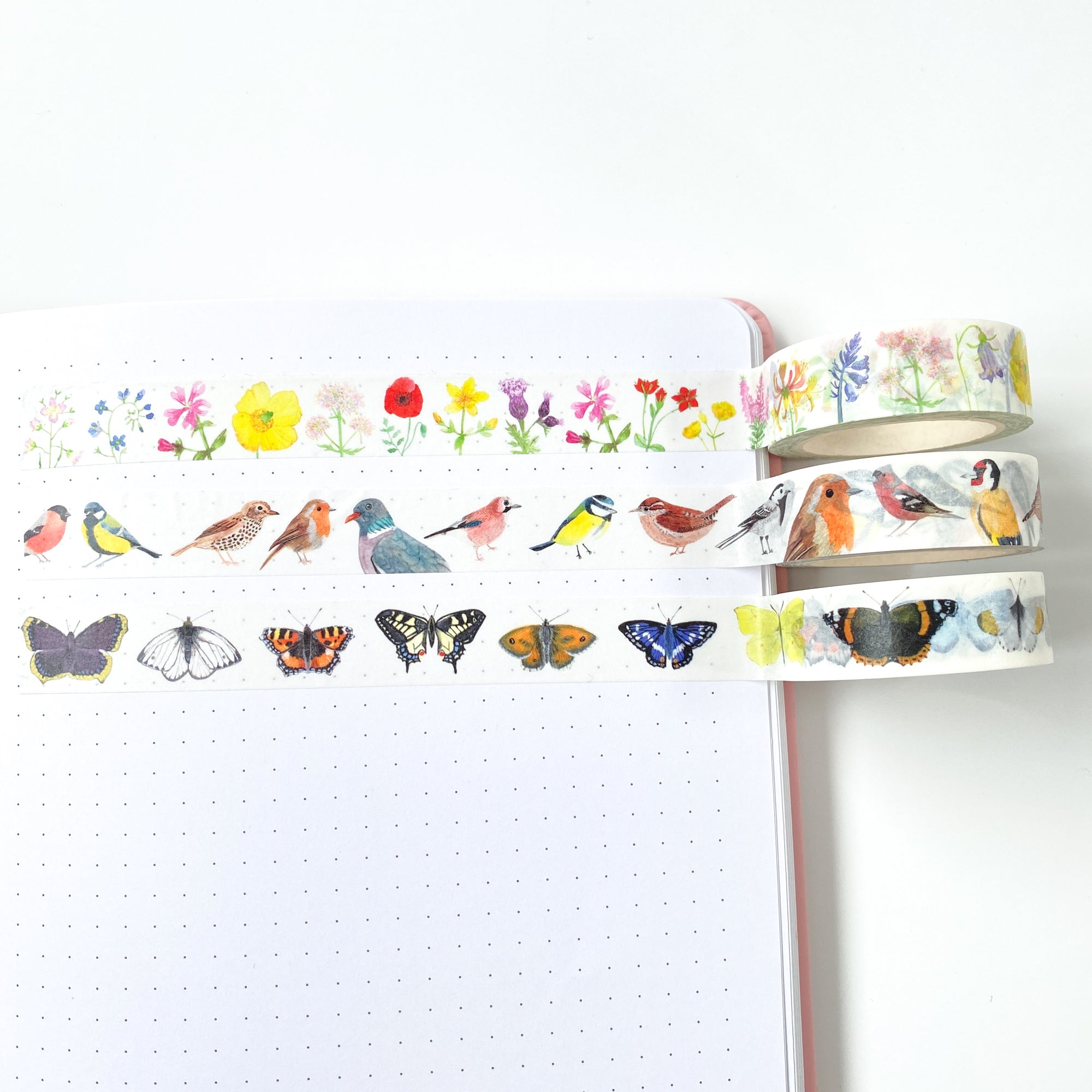 British Nature Washi Tape Set - Sarah Frances