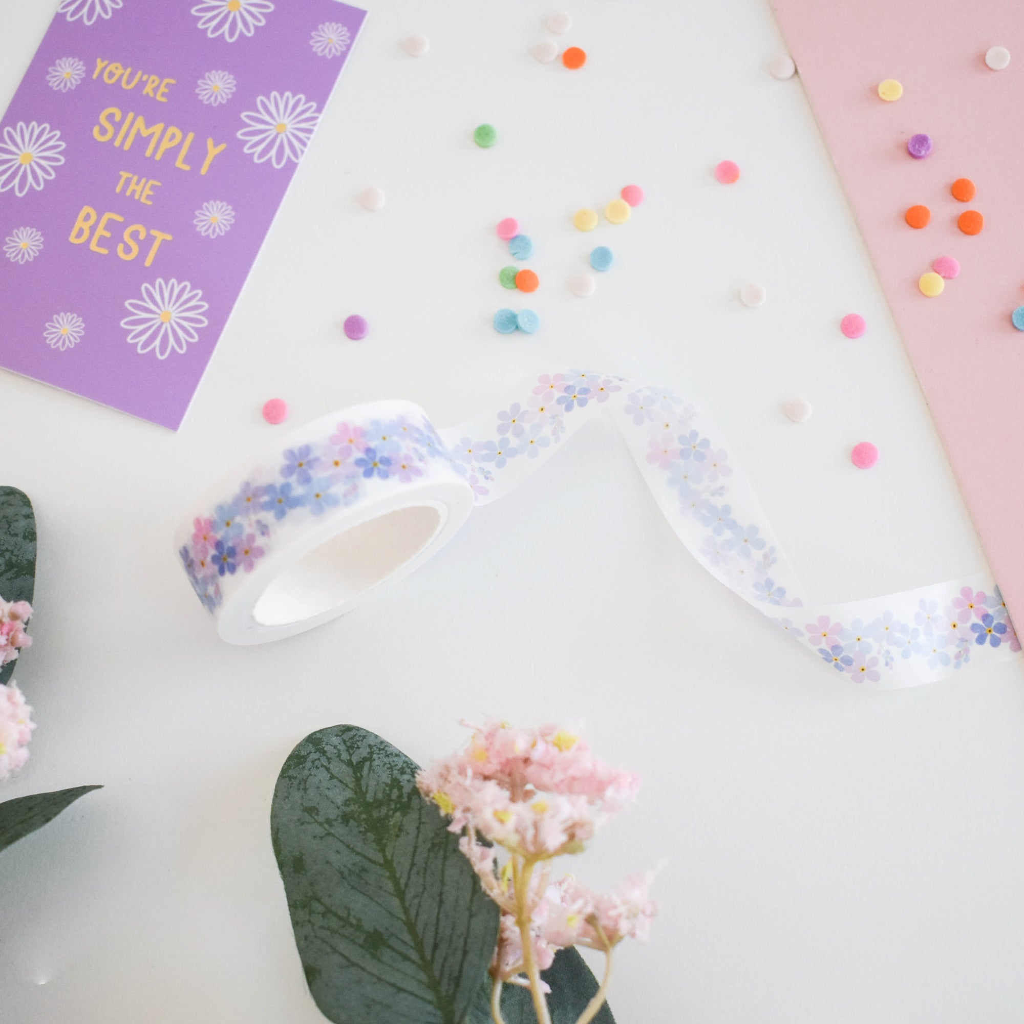 Forget Me Nots Washi Tape - Sarah Frances