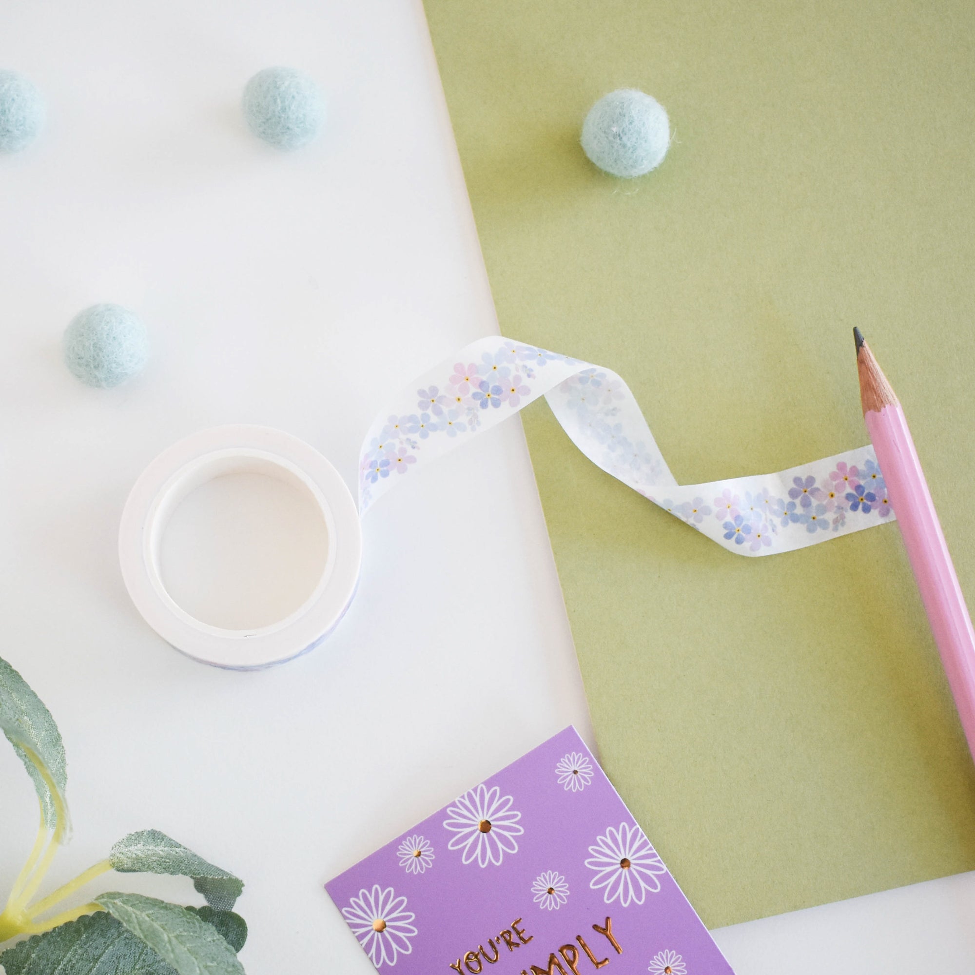 Forget Me Nots Washi Tape - Sarah Frances