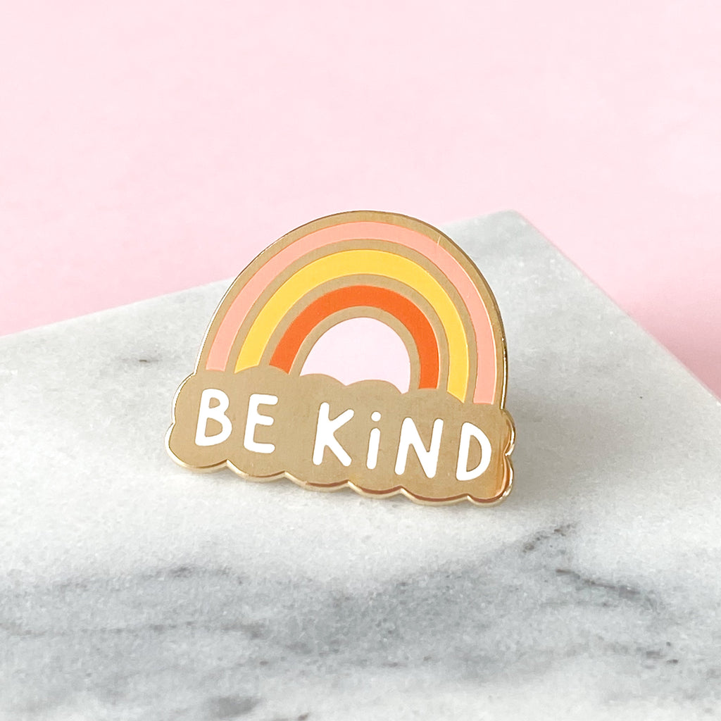 Be Kind Enamel Pin - Sarah Frances 