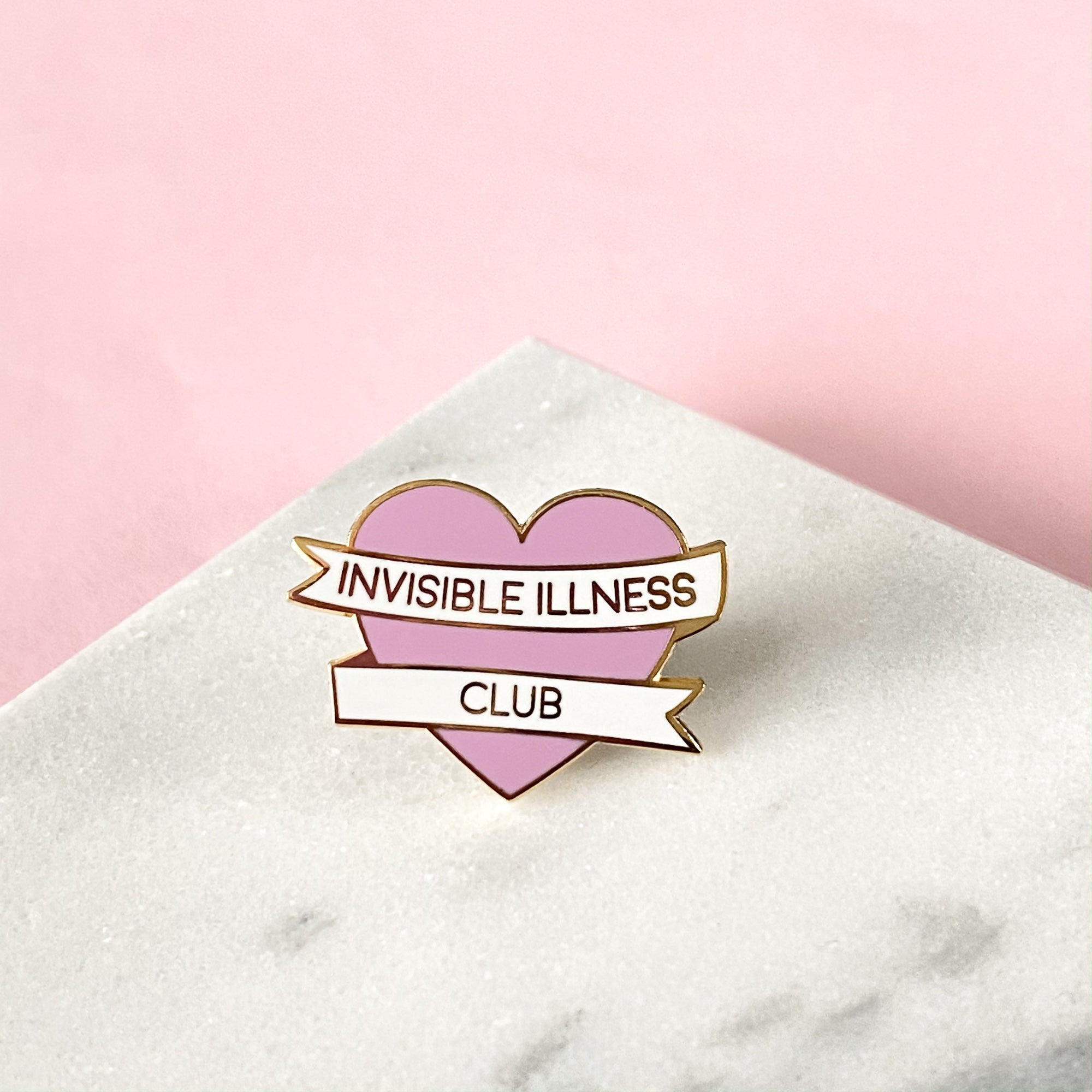 Invisible Illness Club Enamel Pin (Limited Edition) - Sarah Frances