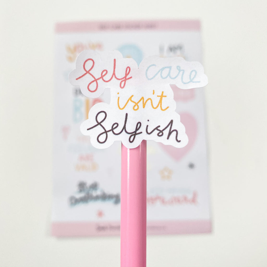 Self Care Stickers - Sarah Frances 