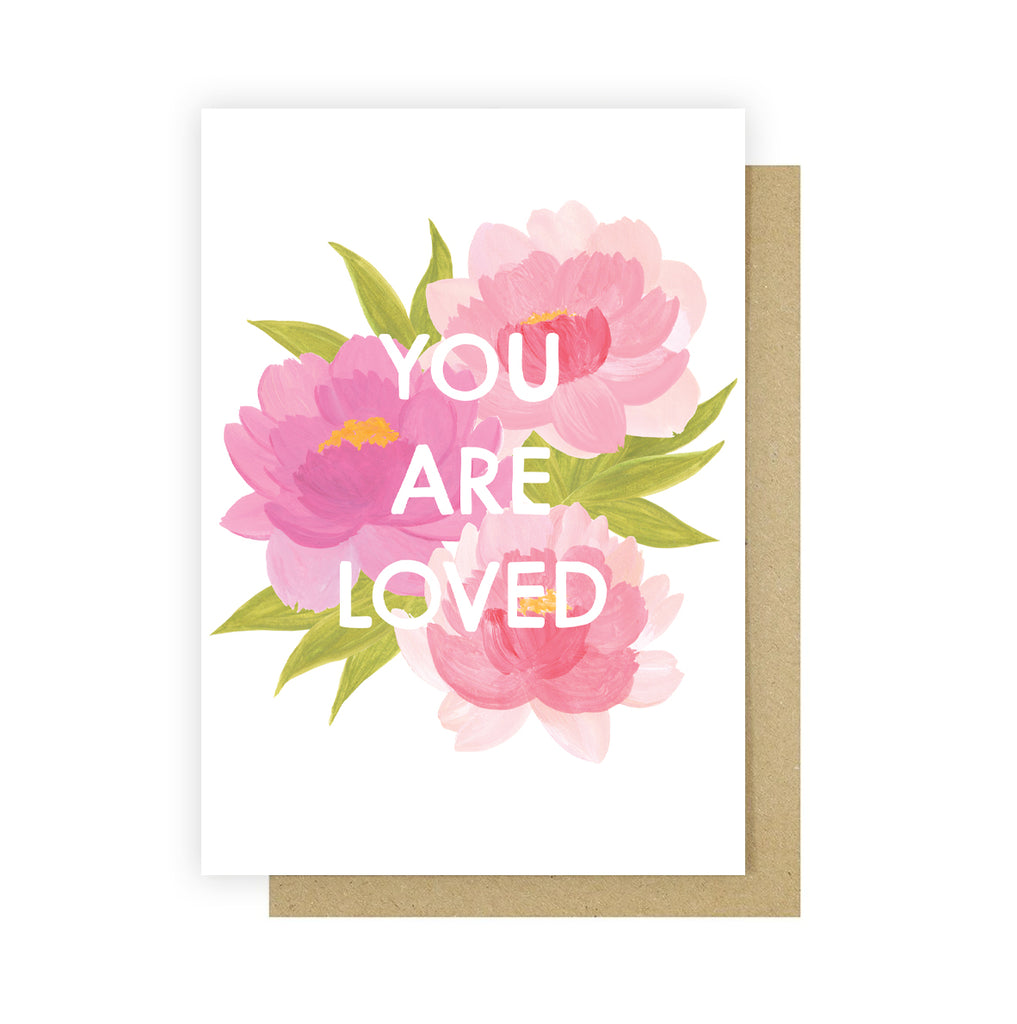 You Are Loved Greetings Card - Sarah Frances 