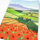 Tuscany Poppies (v2) - Original 15x21cm Gouache Painting - By Sarah Frances - Sarah Frances 