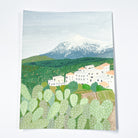 Mount Teide, Tenerife - Original 20x16cm Gouache Painting - By Sarah Frances - Sarah Frances 