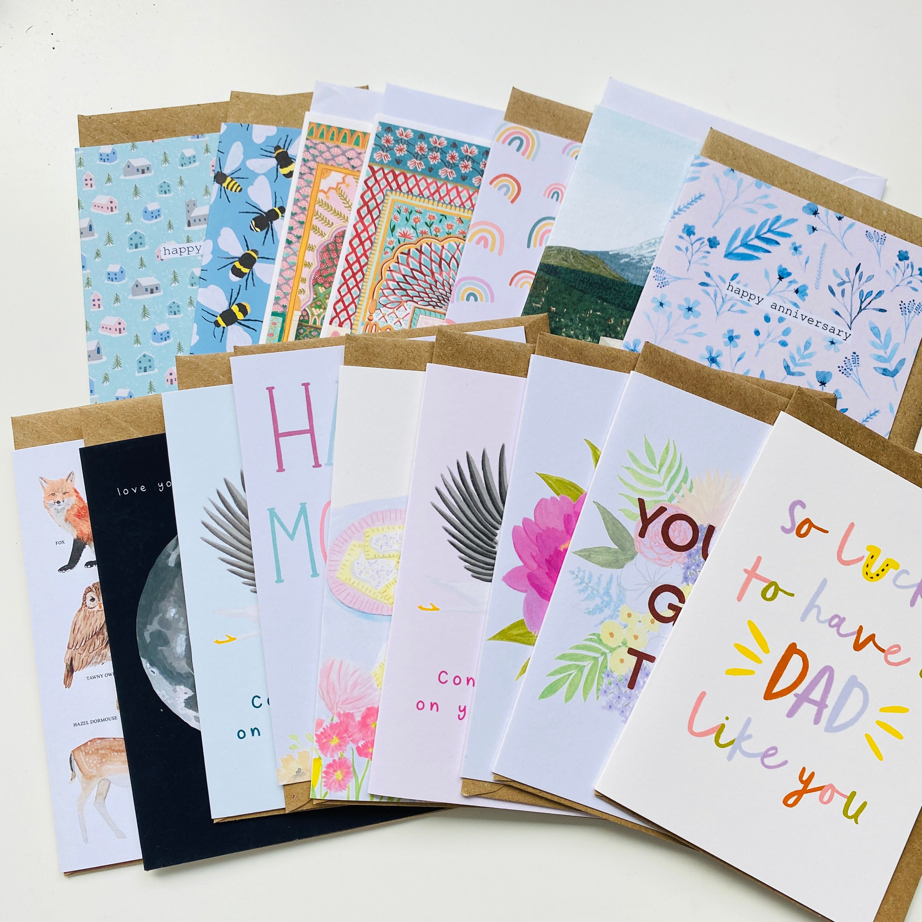 CLEARANCE - Greetings Cards - Sarah Frances 