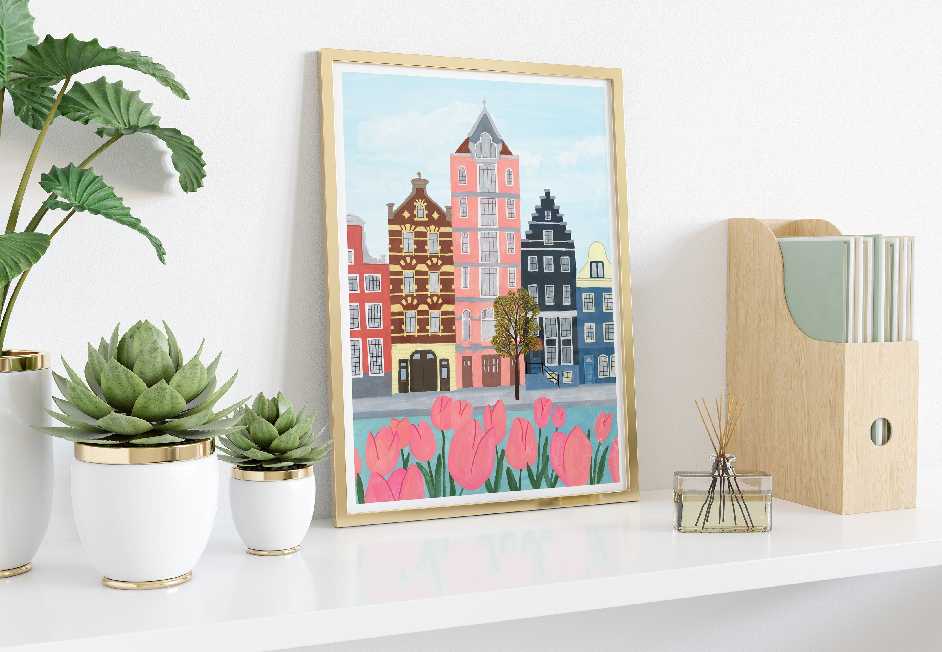 Amsterdam Art Print - Sarah Frances 