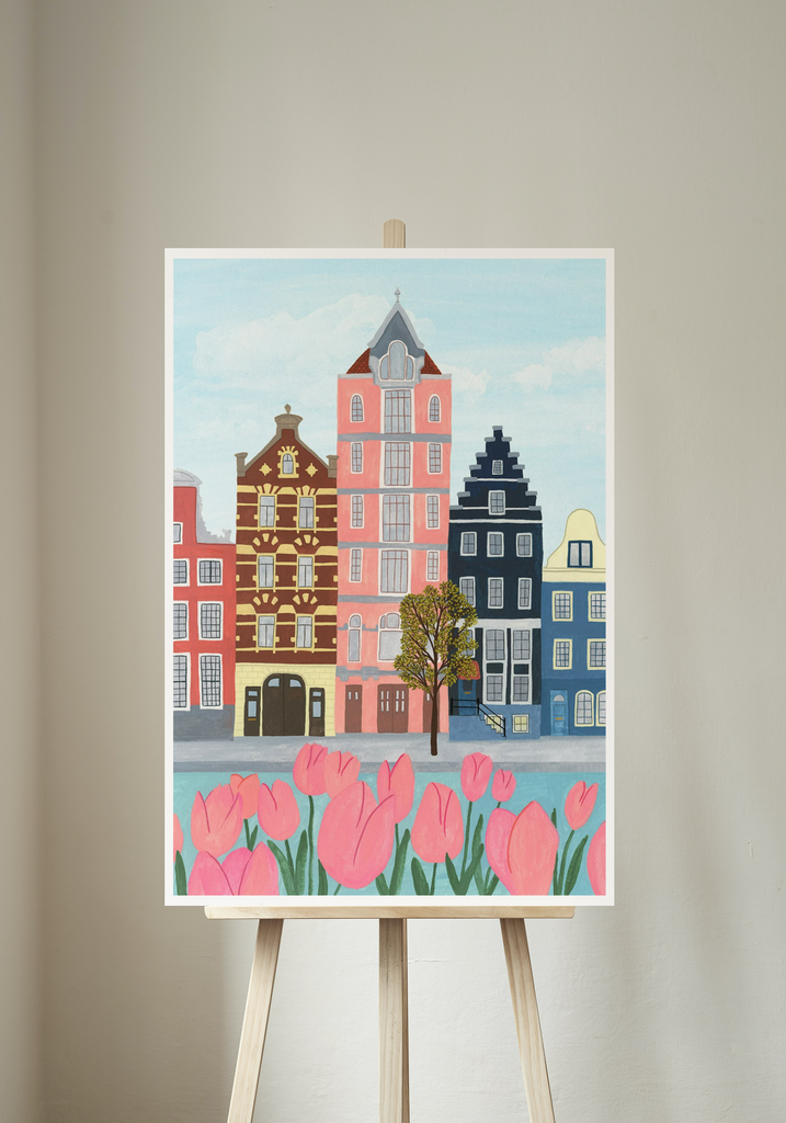 Amsterdam Art Print - Sarah Frances 