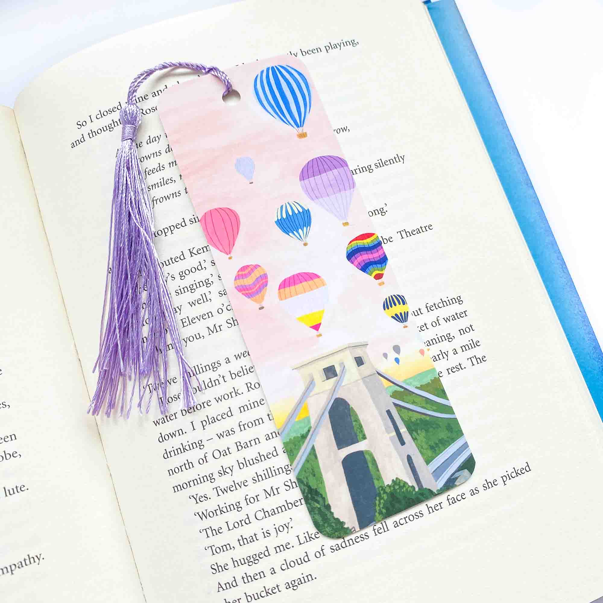 Balloons Over Bristol Bookmark - Sarah Frances 