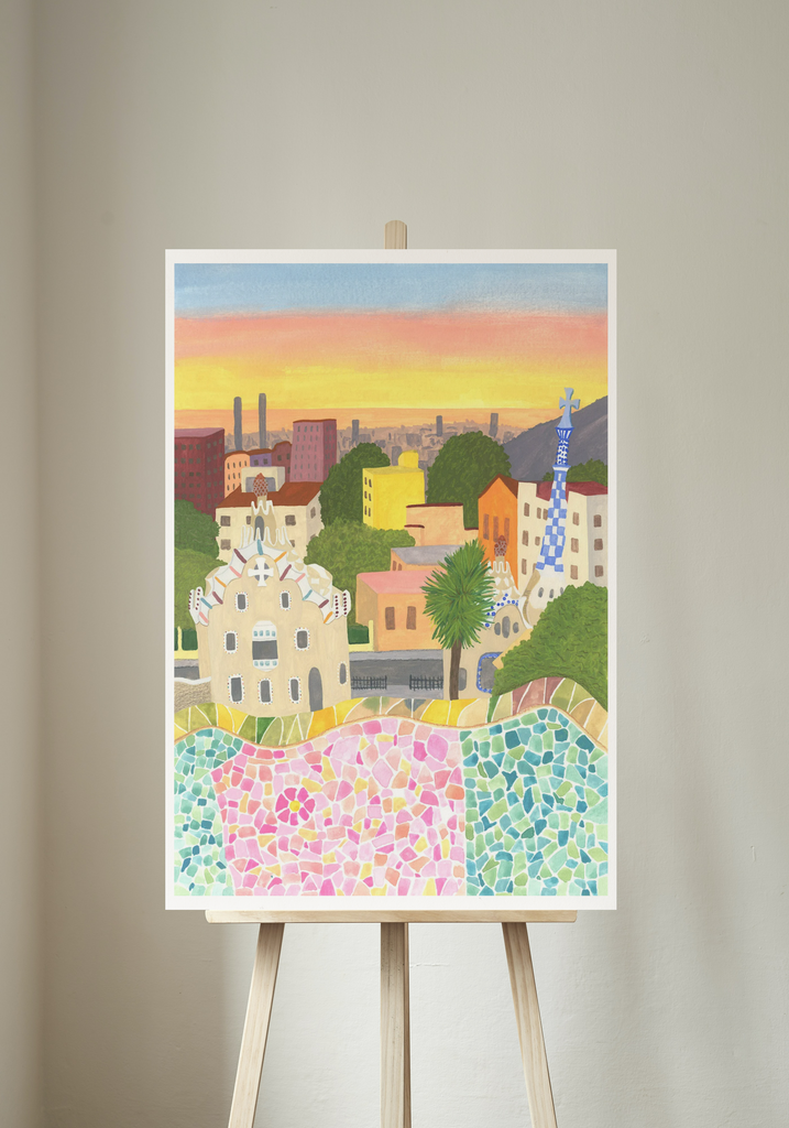 Barcelona Art Print - Sarah Frances 