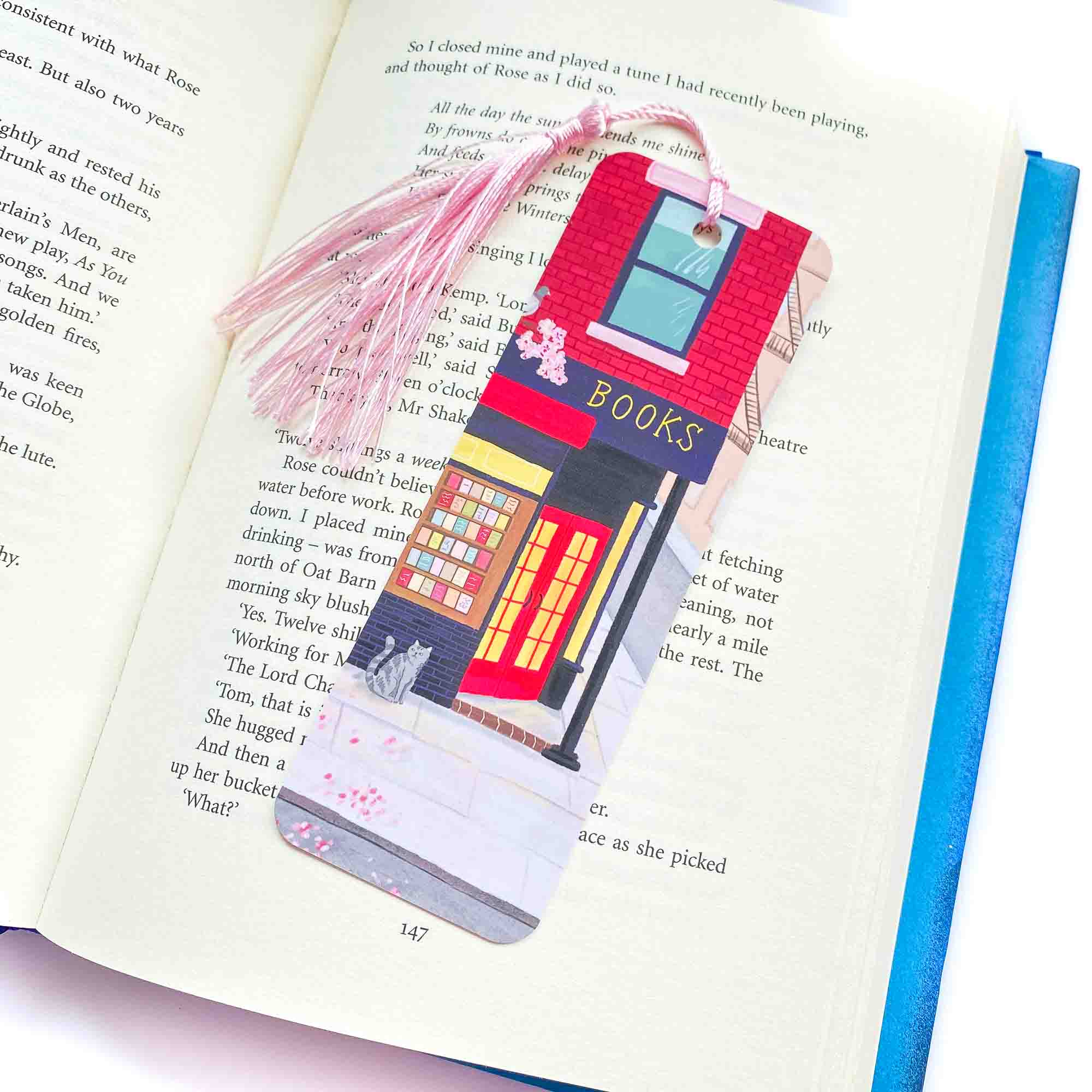 Book Shop Bookmark - Sarah Frances 