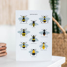 British Bees Greetings Card - Sarah Frances 