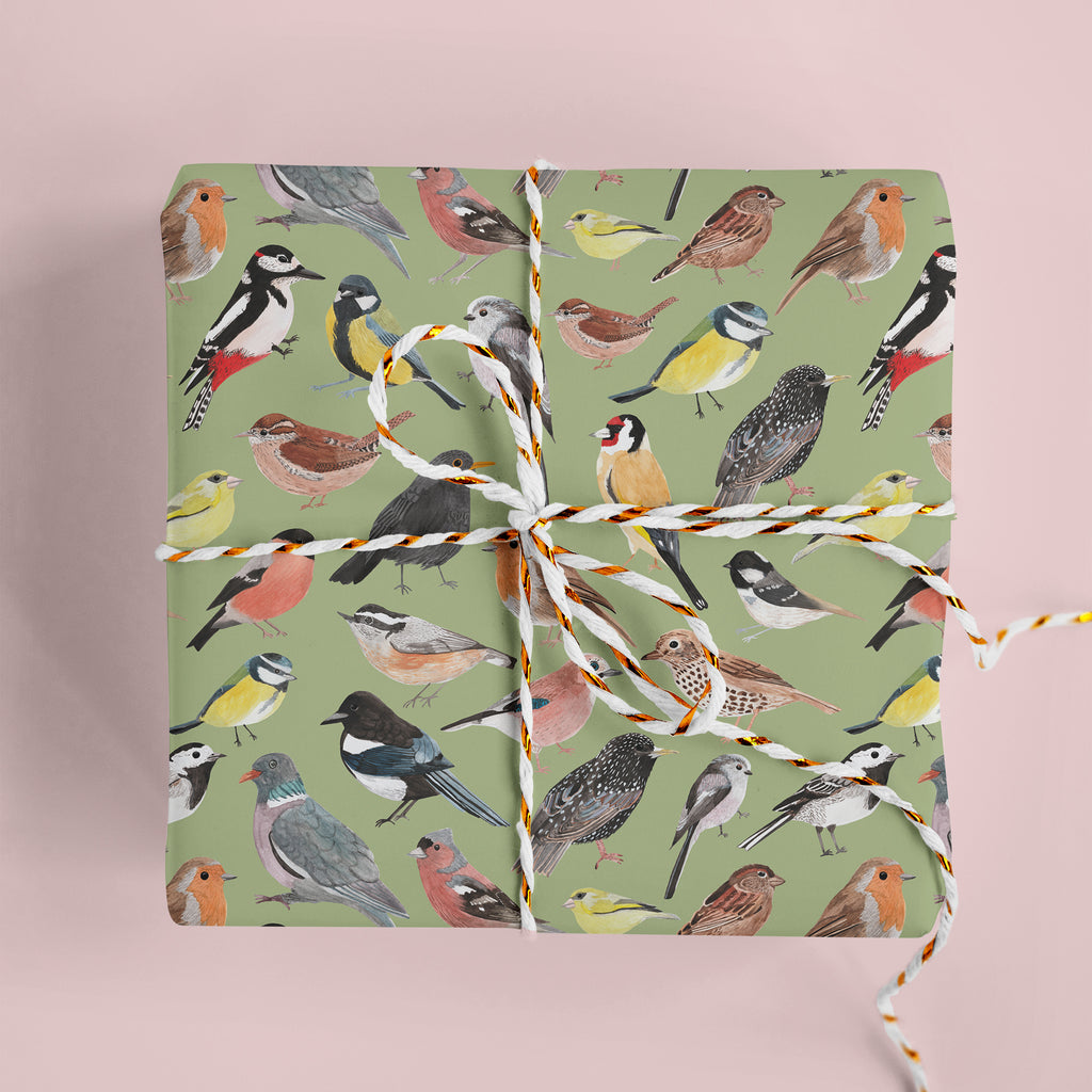 British Birds Wrapping Paper - Sarah Frances 