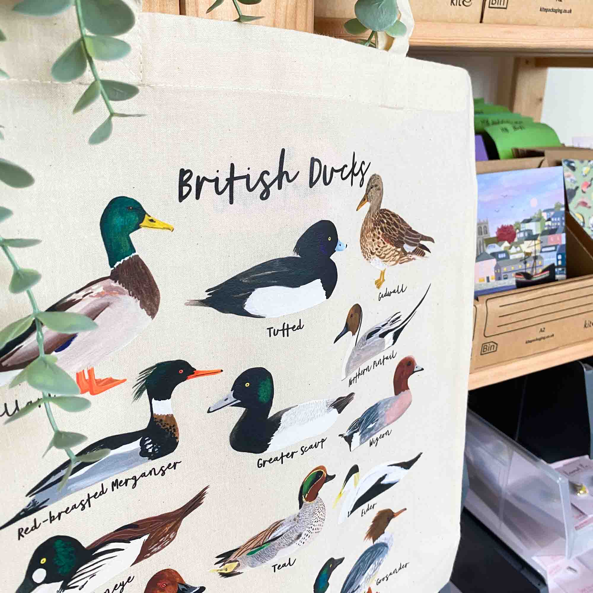 British Ducks Tote Bag - Sarah Frances 