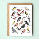 British Garden Birds Greetings Card - Sarah Frances 