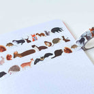 British Mammals Washi Tape - Sarah Frances 