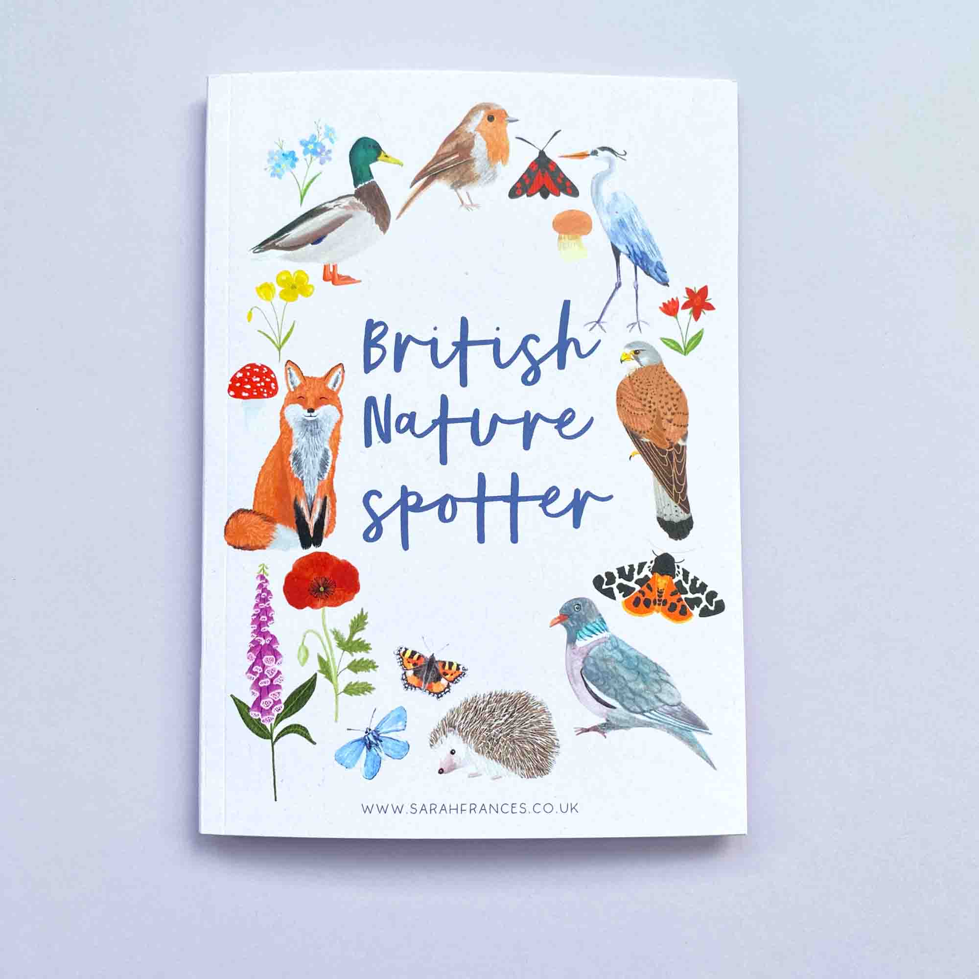 British Nature Spotter Journal - Sarah Frances 